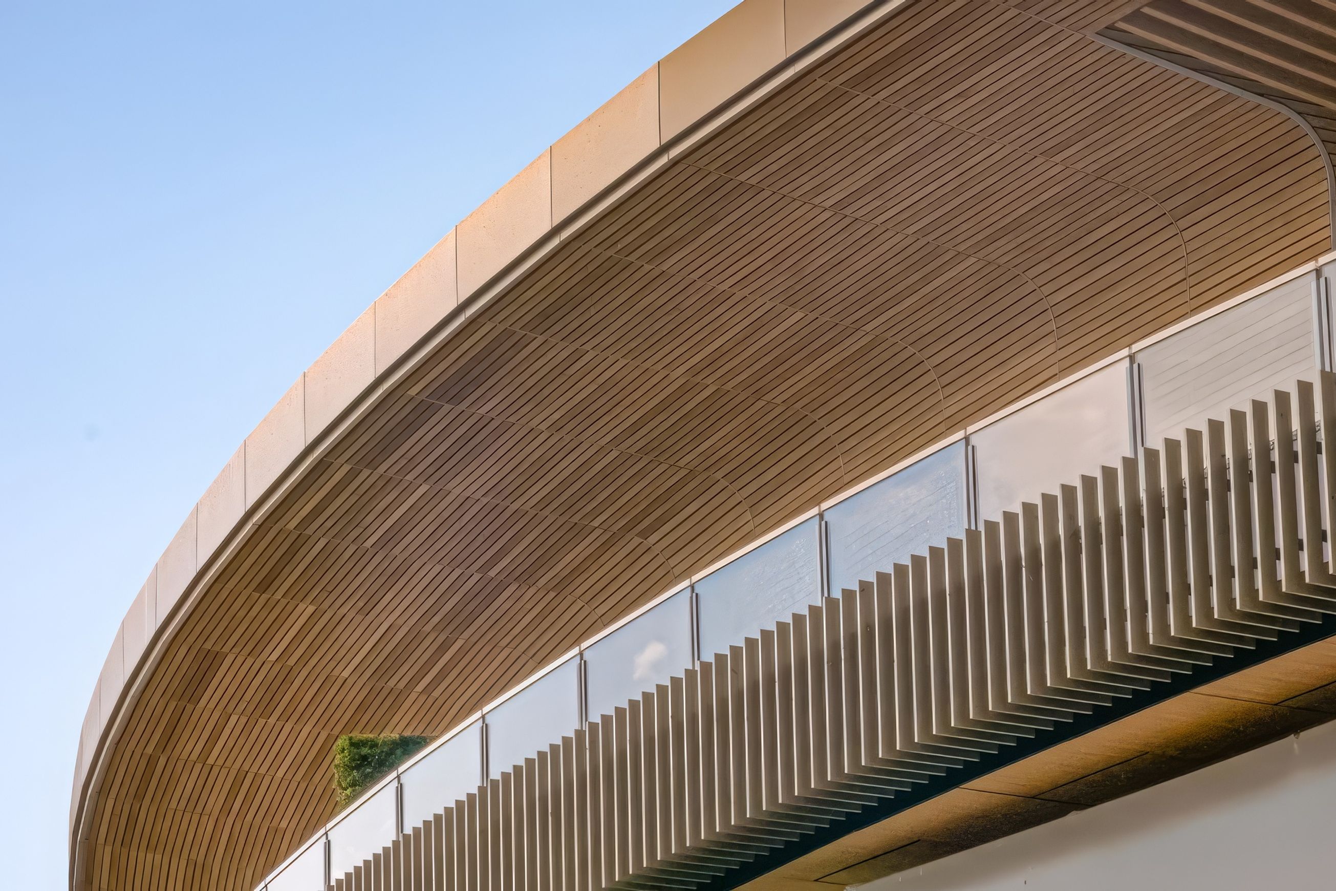 Millboard Envello Board & Batten Golden Oak Cladding