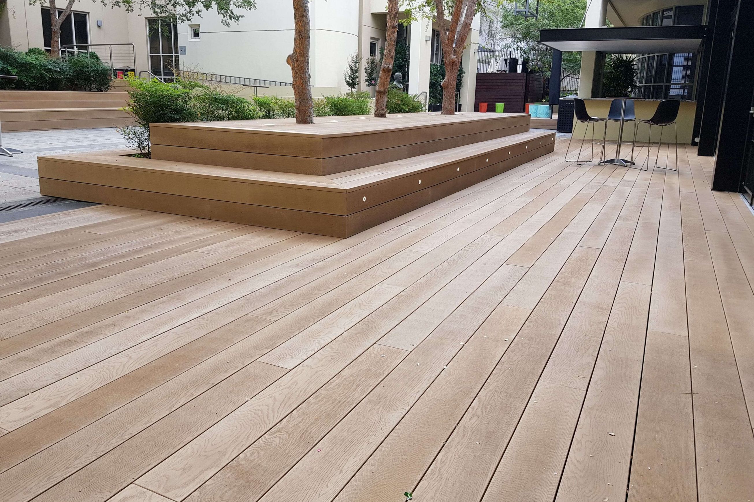Millboard Golden Oak | Enhanced Grain Decking