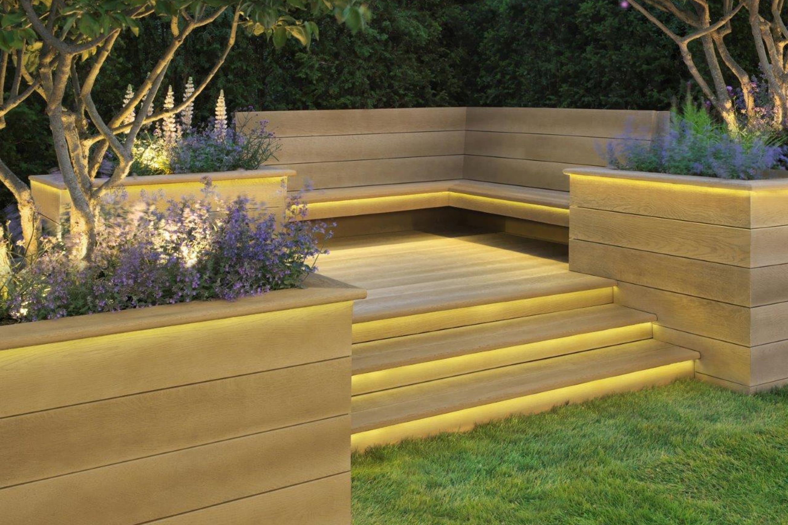 Millboard Golden Oak | Enhanced Grain Decking