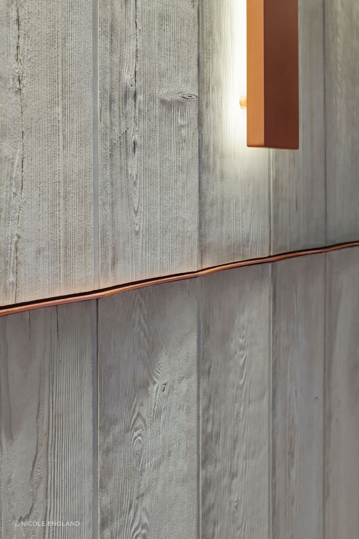 Board Form Concrete Veneer