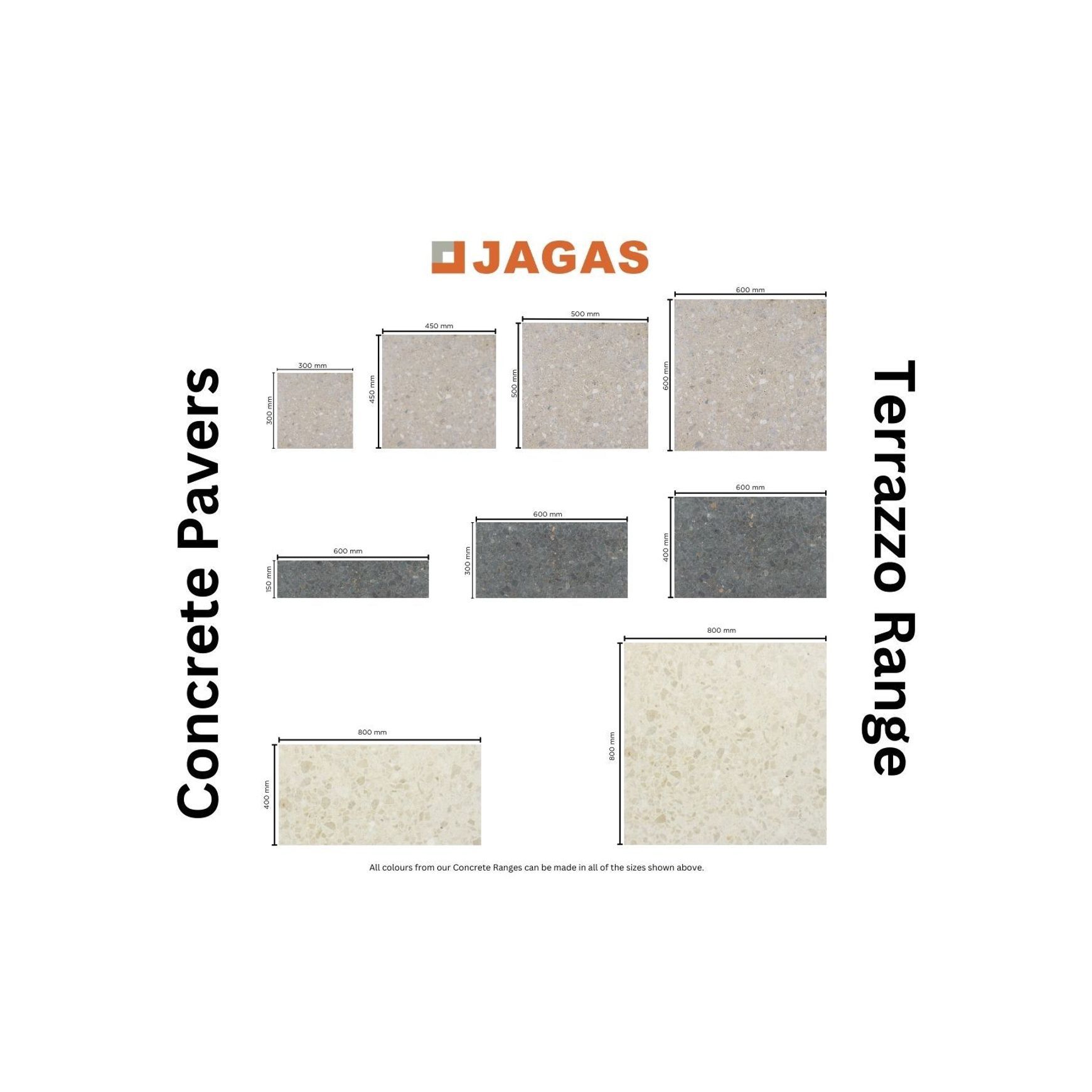 Concrete Paving - Terrazzo Range