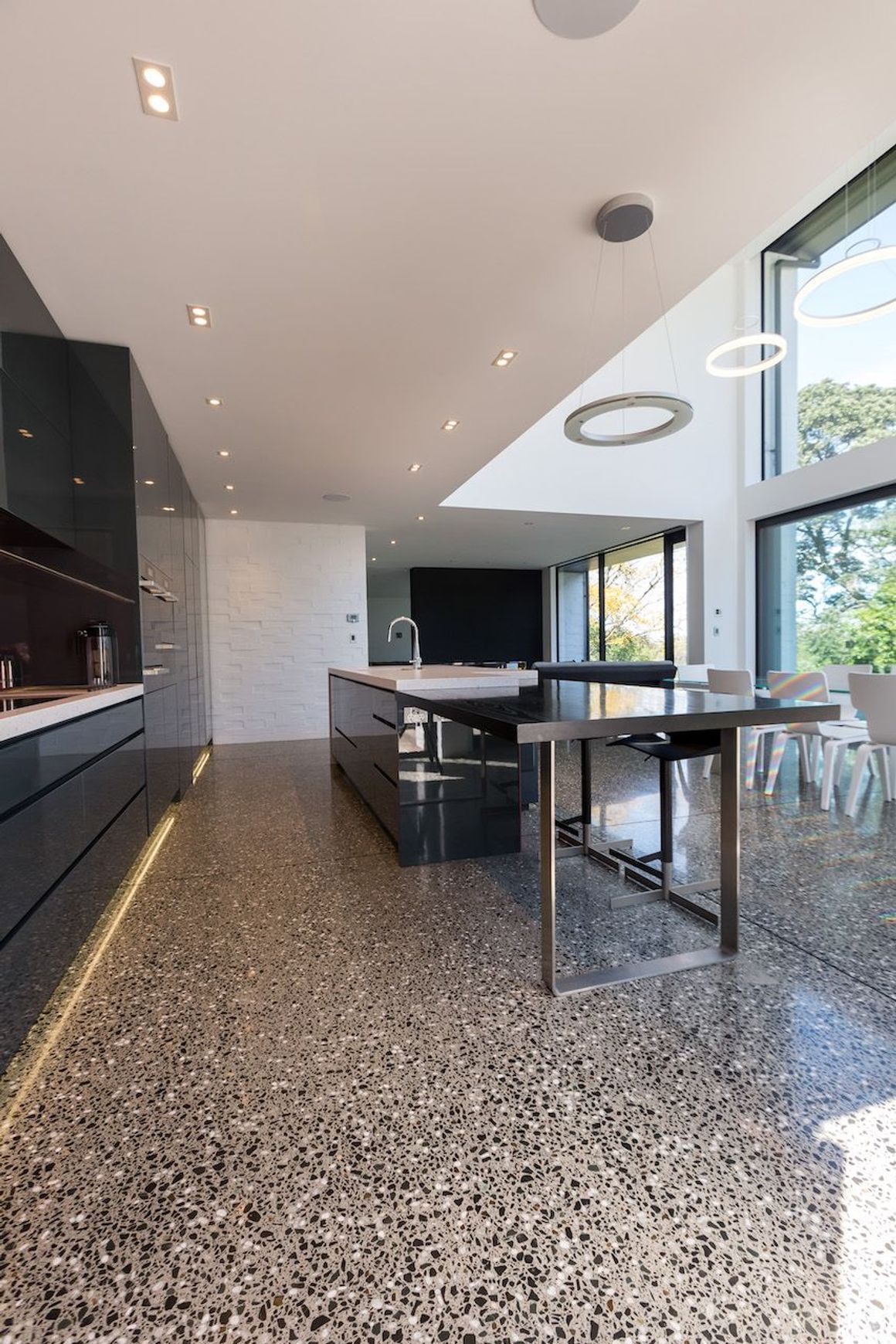 Polished Concrete Flooring - High Street (Full Exposure)