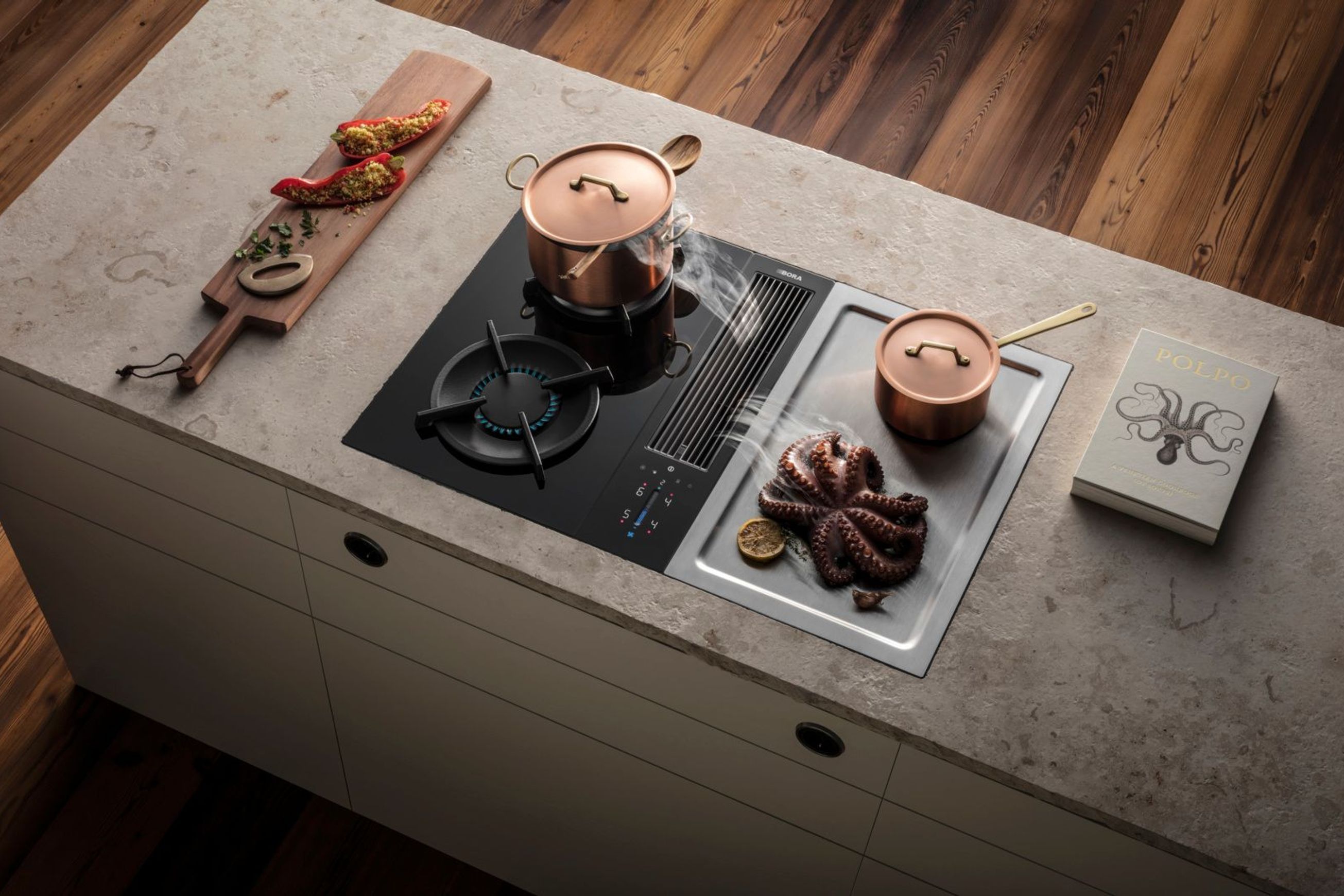 BORA Classic 2.0 | Combined Cooktop & Extractor System