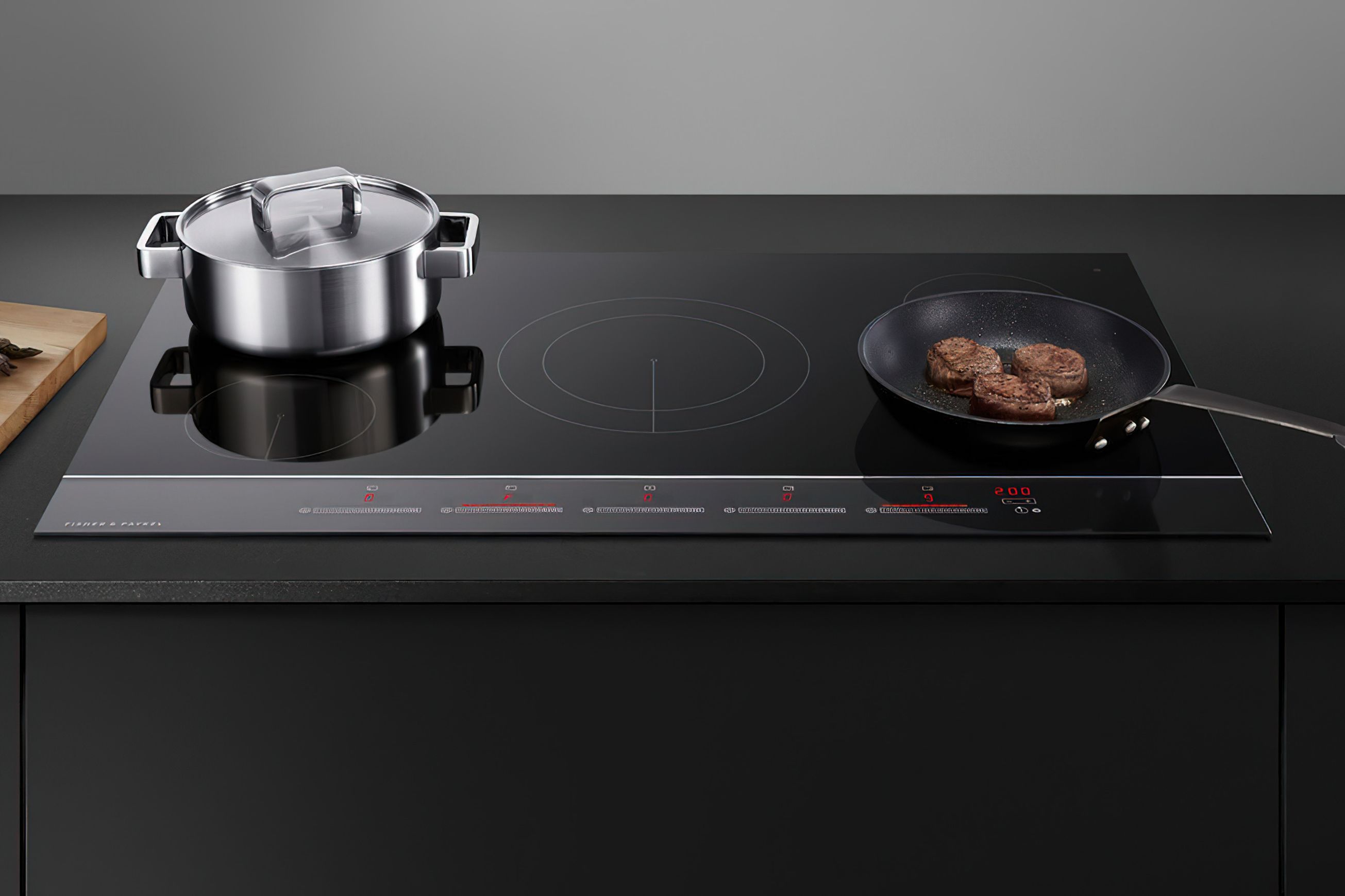 F&P Induction Cooktop, 90cm, 5 Zones W/ SmartZone