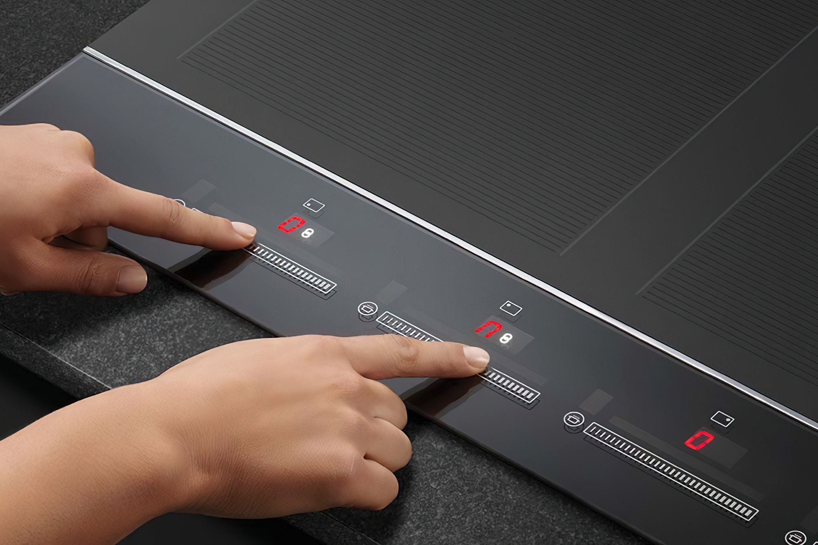 F&P Induction Cooktop, 90cm, 5 Zones W/ SmartZone