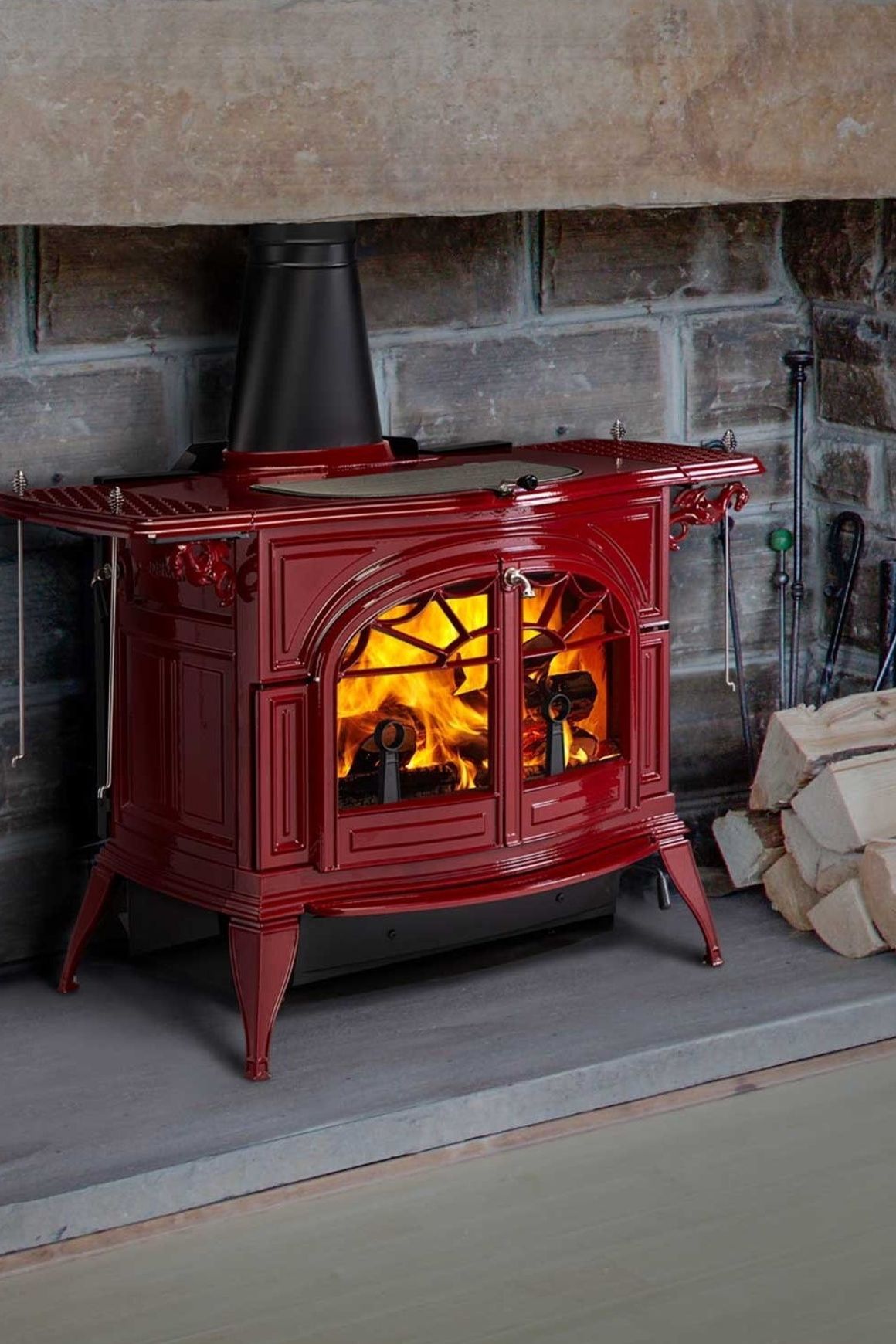 Vermont Castings Defiant Freestanding Wood Fire