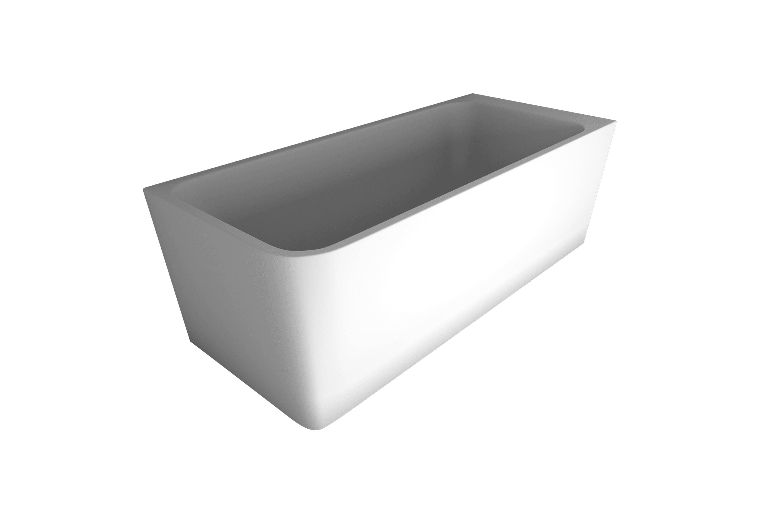 The Smith 1700mm Right Hand Corner Bath Gloss White
