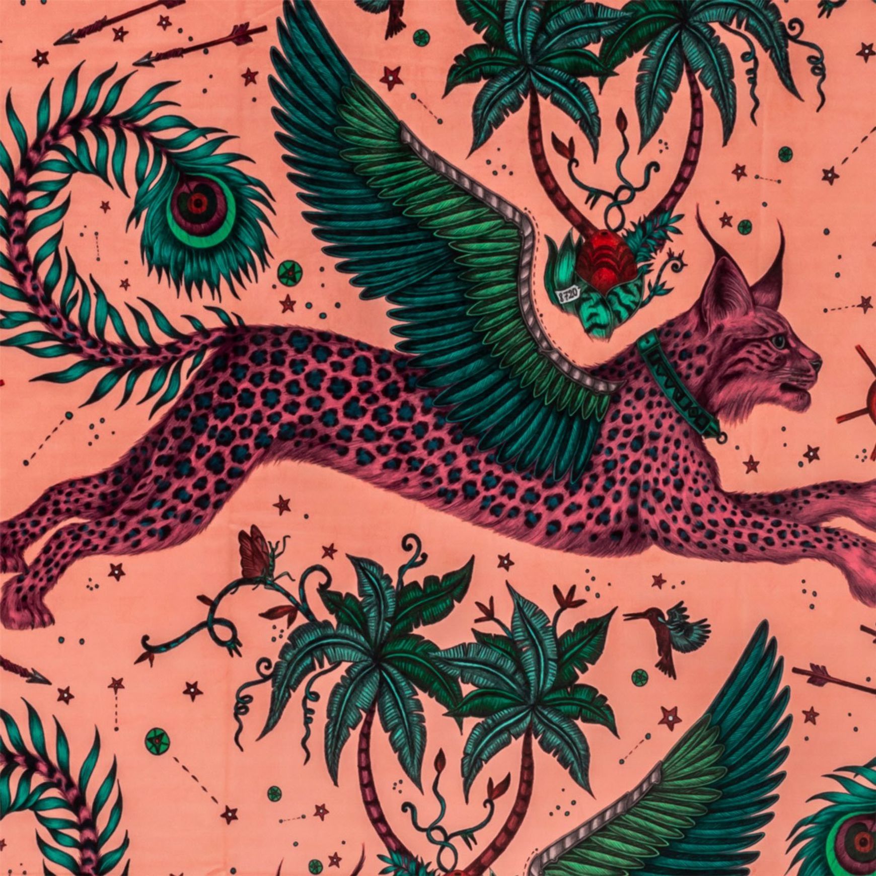 Clarke & Clarke Wilderie Fabric & Wallpaper Collection