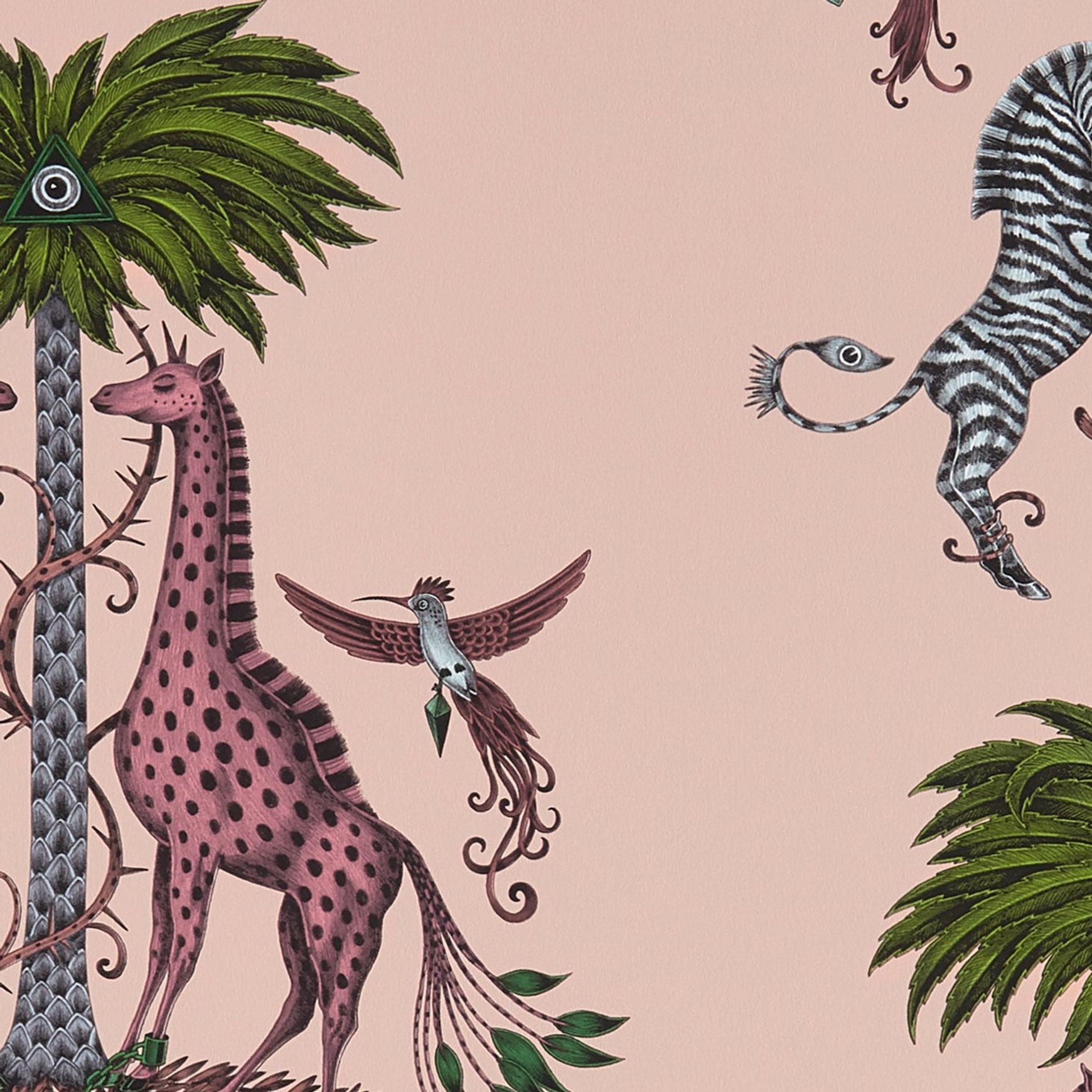 Clarke & Clarke Wilderie Fabric & Wallpaper Collection