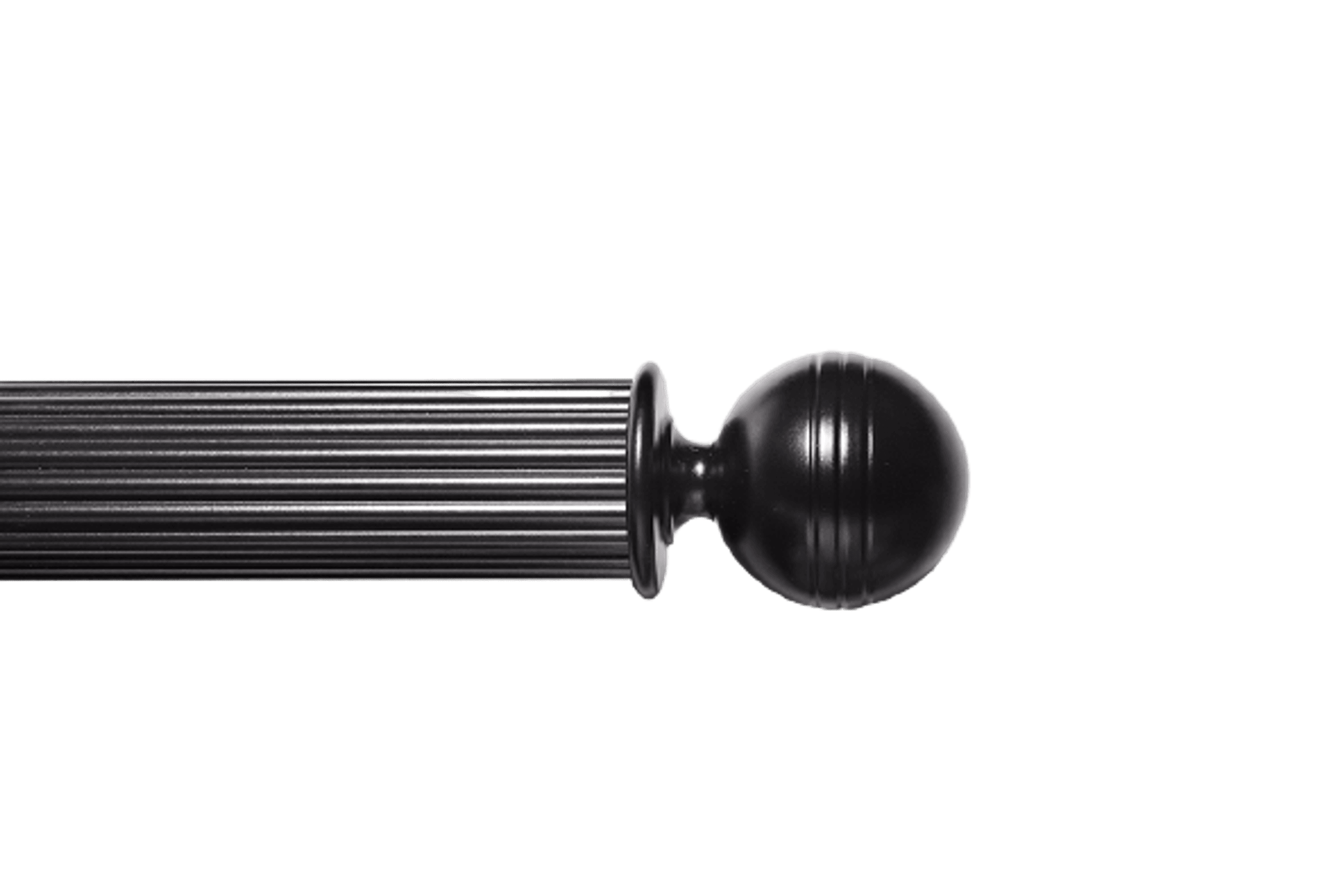 Thistle Finial 40mm Reeded Rod