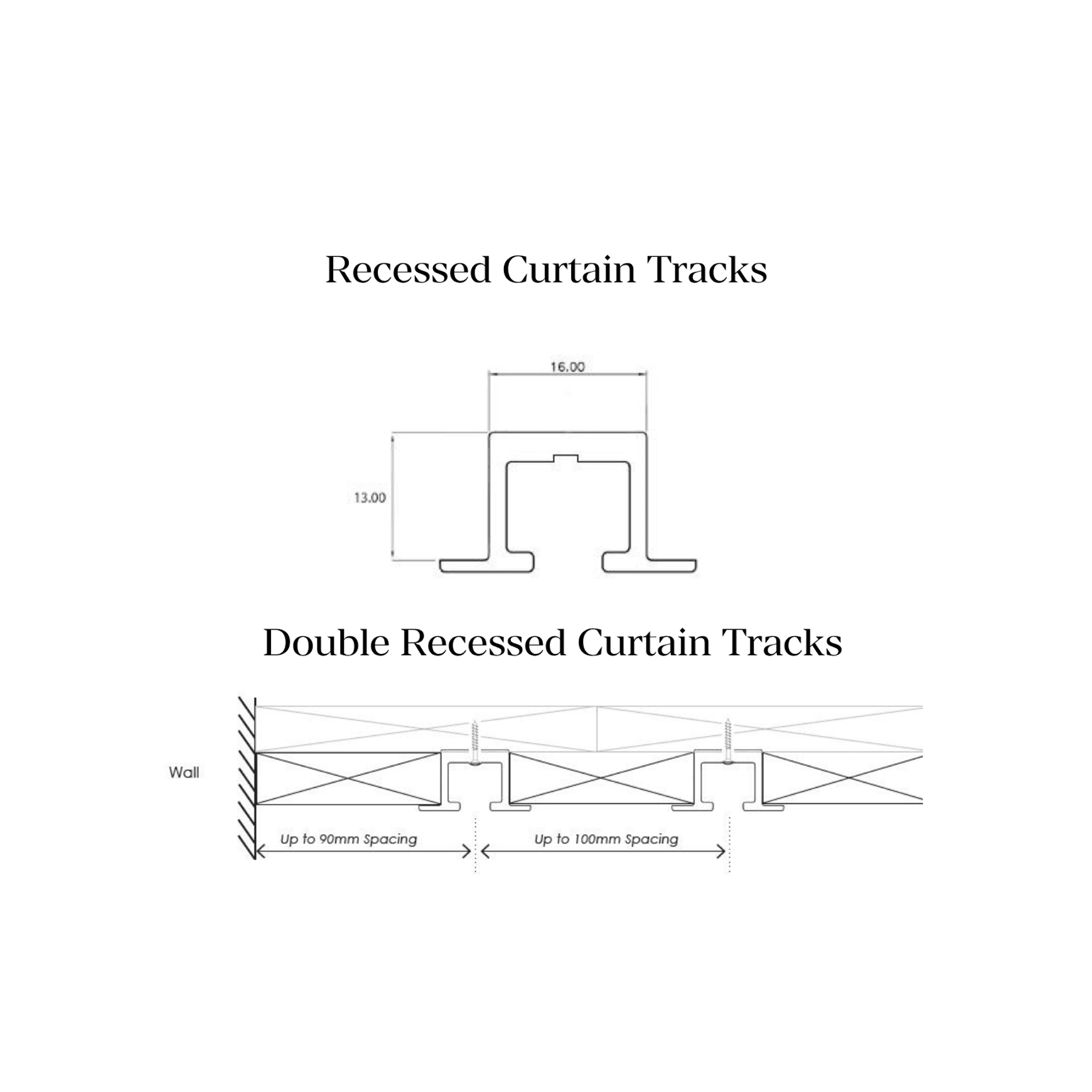 Curtain Rods & Tracks by Lahood