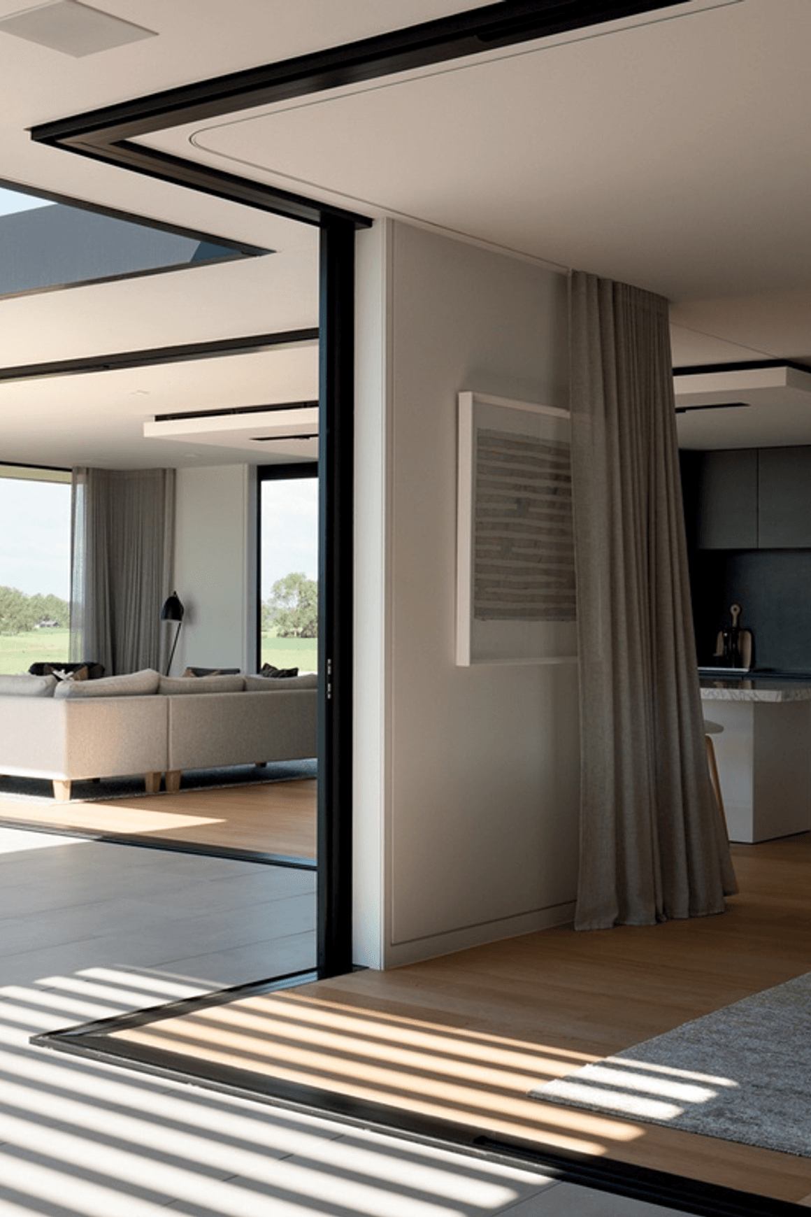 Flush Fit Curtain Track
