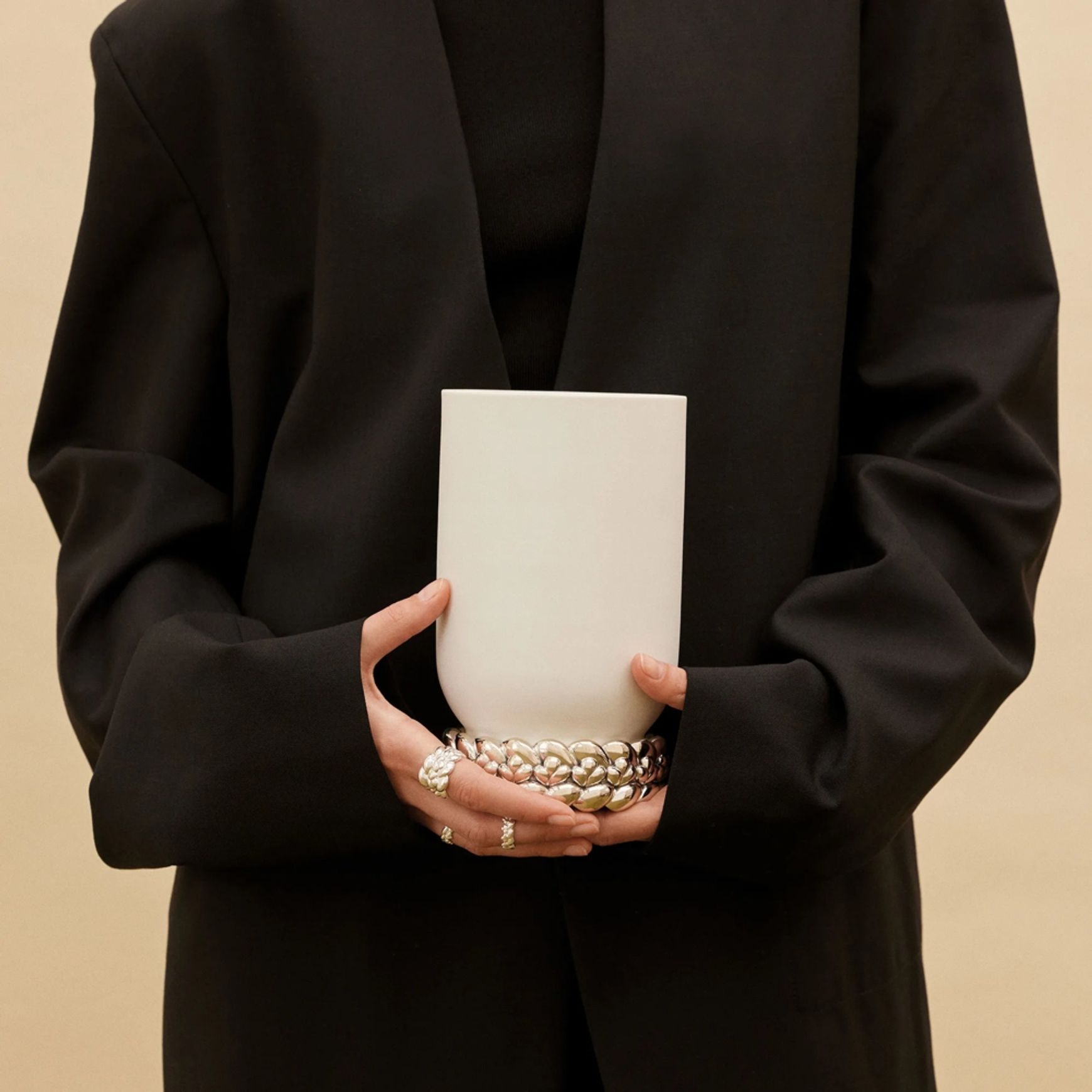 Christofle Babylone Vases