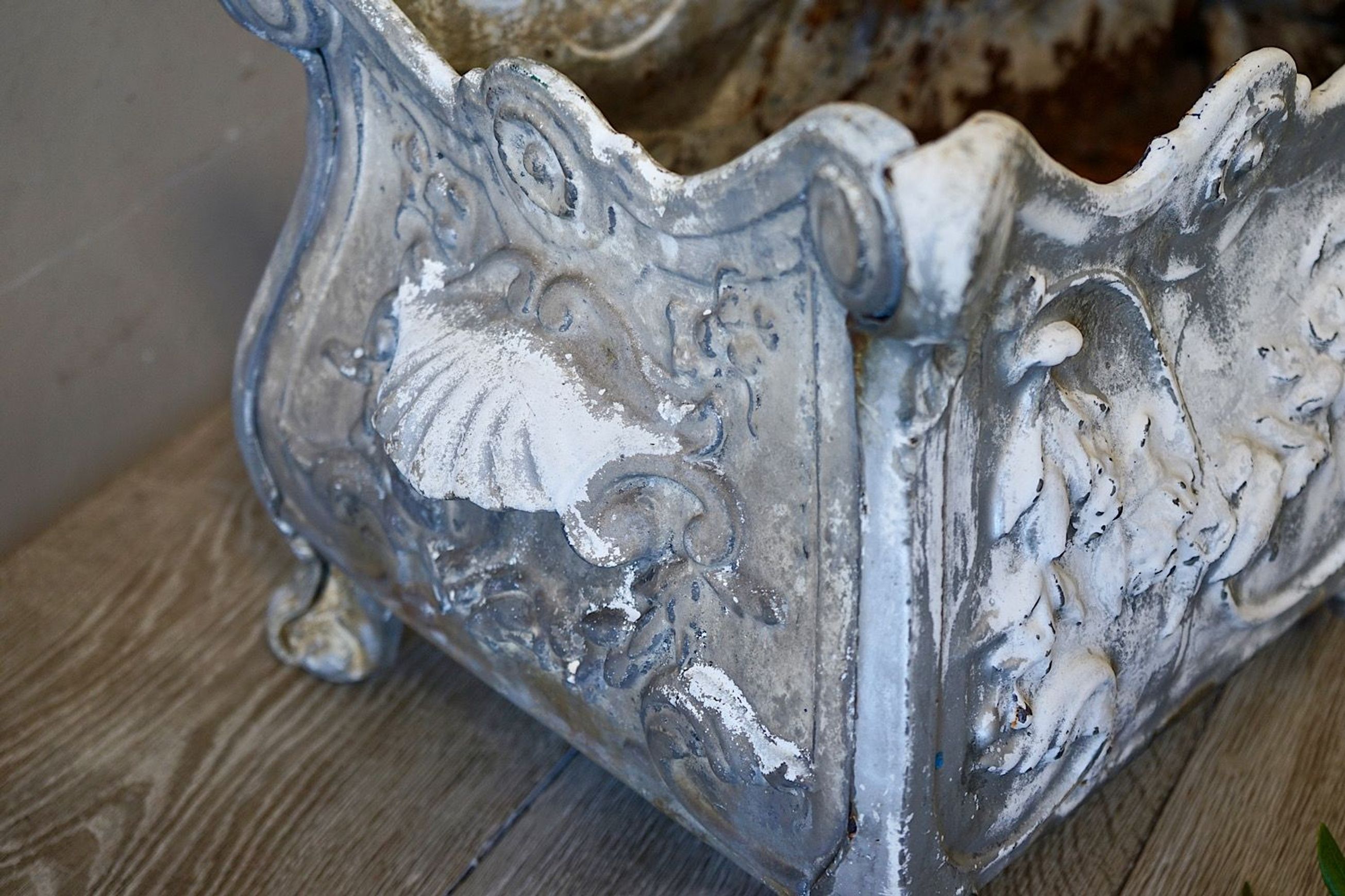 French Cast Iron Planter