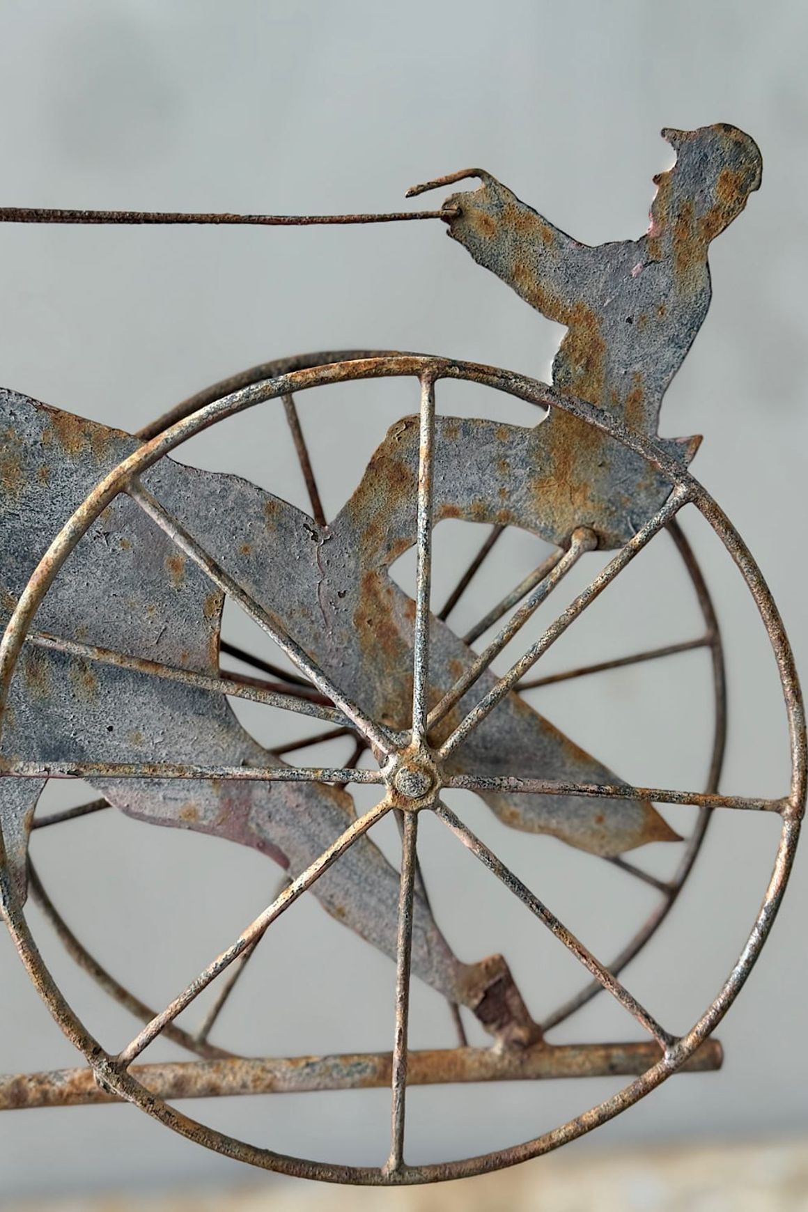 Vintage Horse & Sulky Weathervane