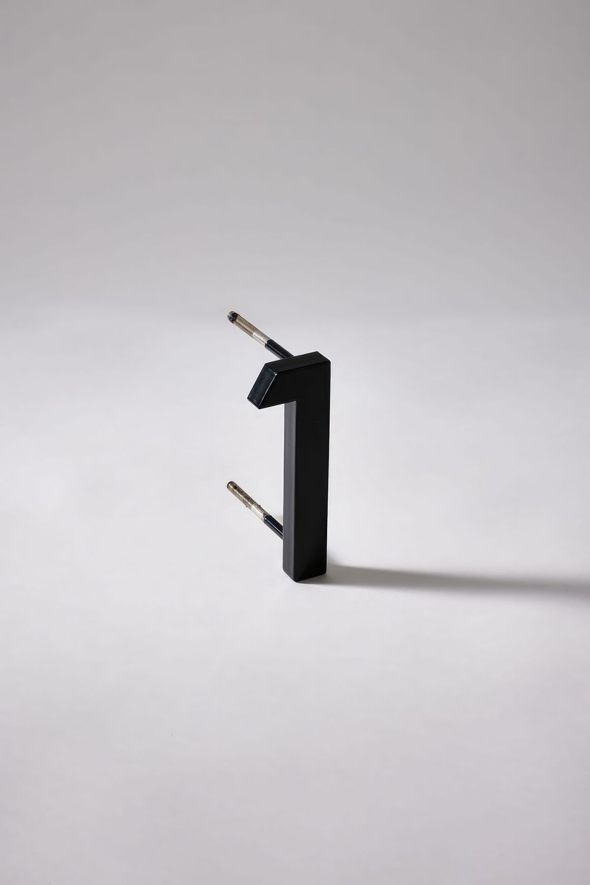 Black Stainless Steel Numbers & Letters