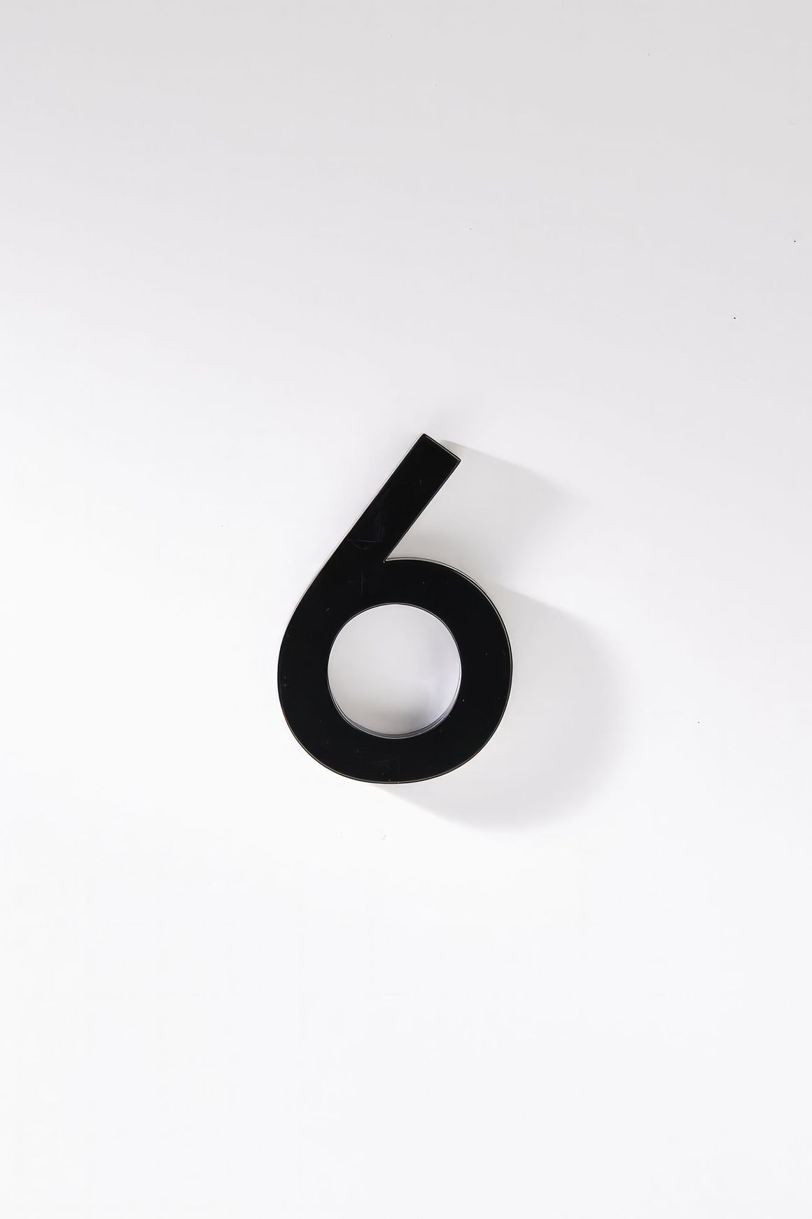 Black Stainless Steel Numbers & Letters