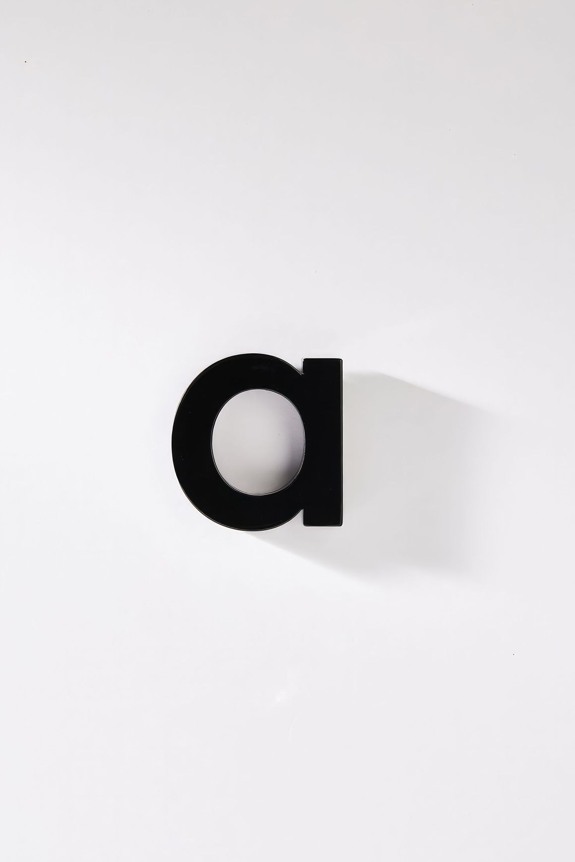 Black Stainless Steel Numbers & Letters