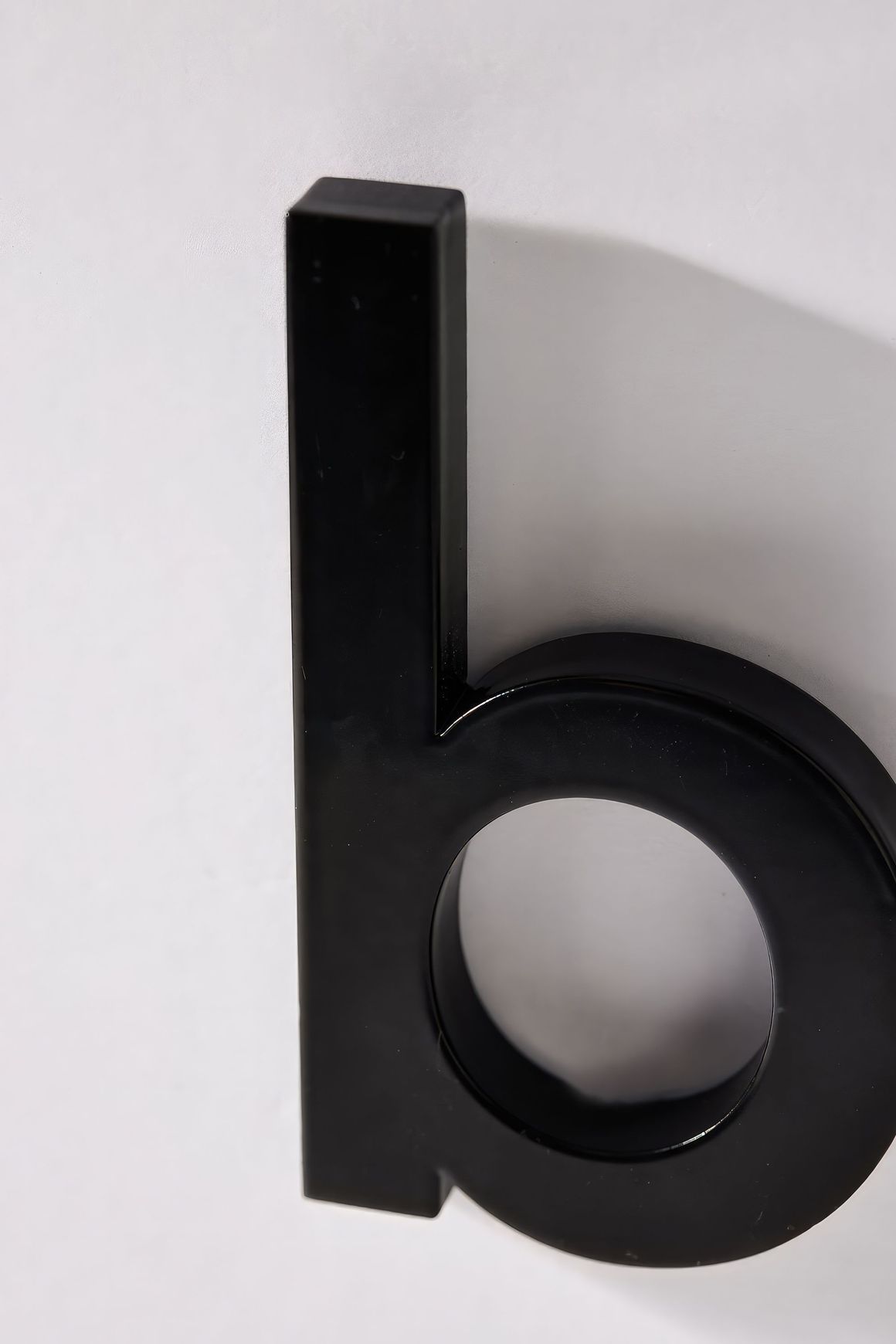 Black Stainless Steel Numbers & Letters