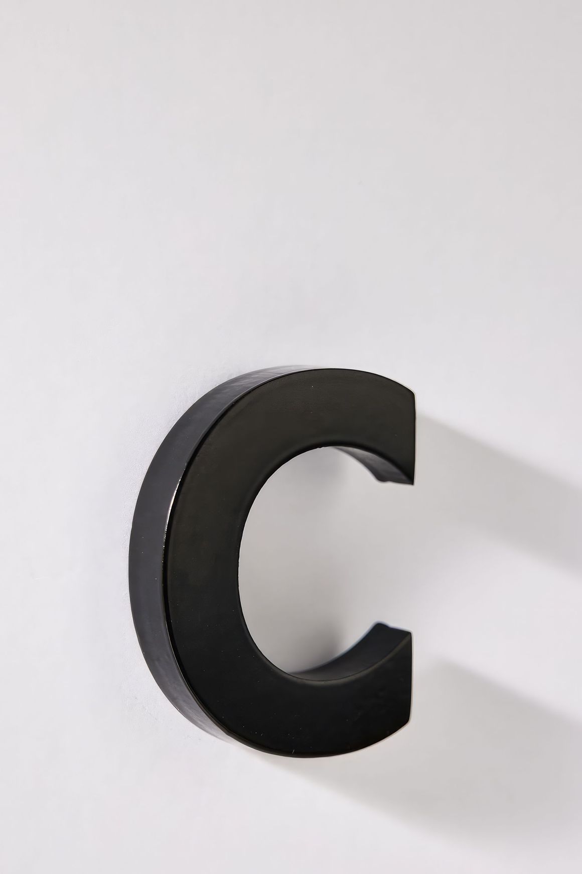 Black Stainless Steel Numbers & Letters