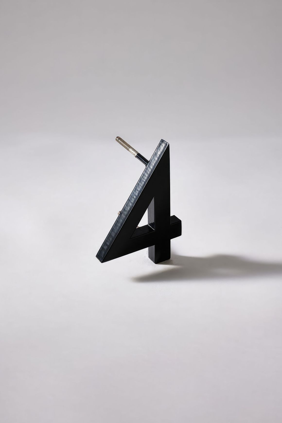 Black Stainless Steel Numbers & Letters