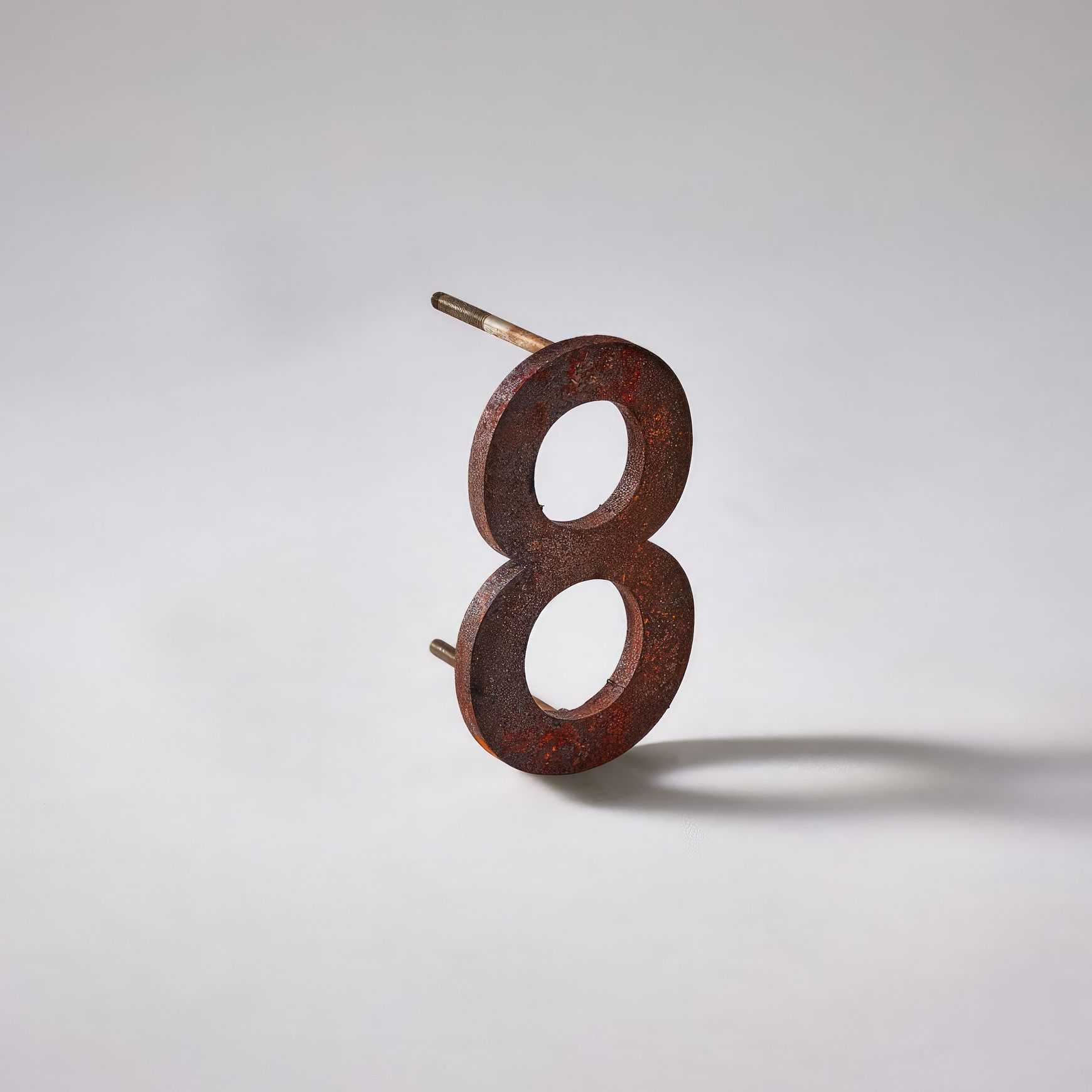 Corten Steel Numbers & Letters