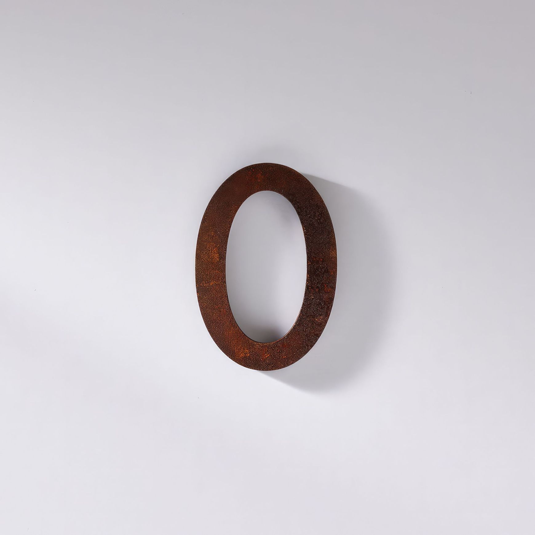 Corten Steel Numbers & Letters