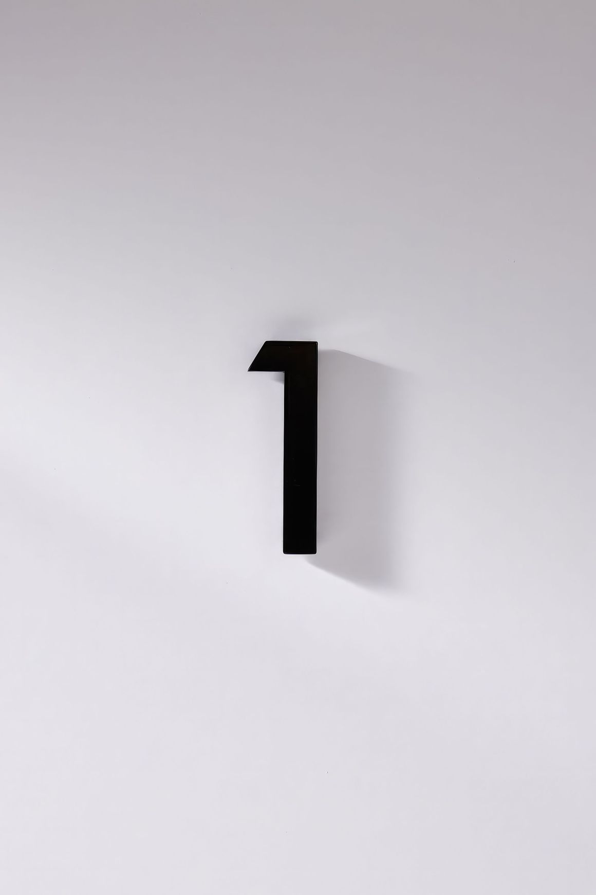 Black Stainless Steel Numbers & Letters