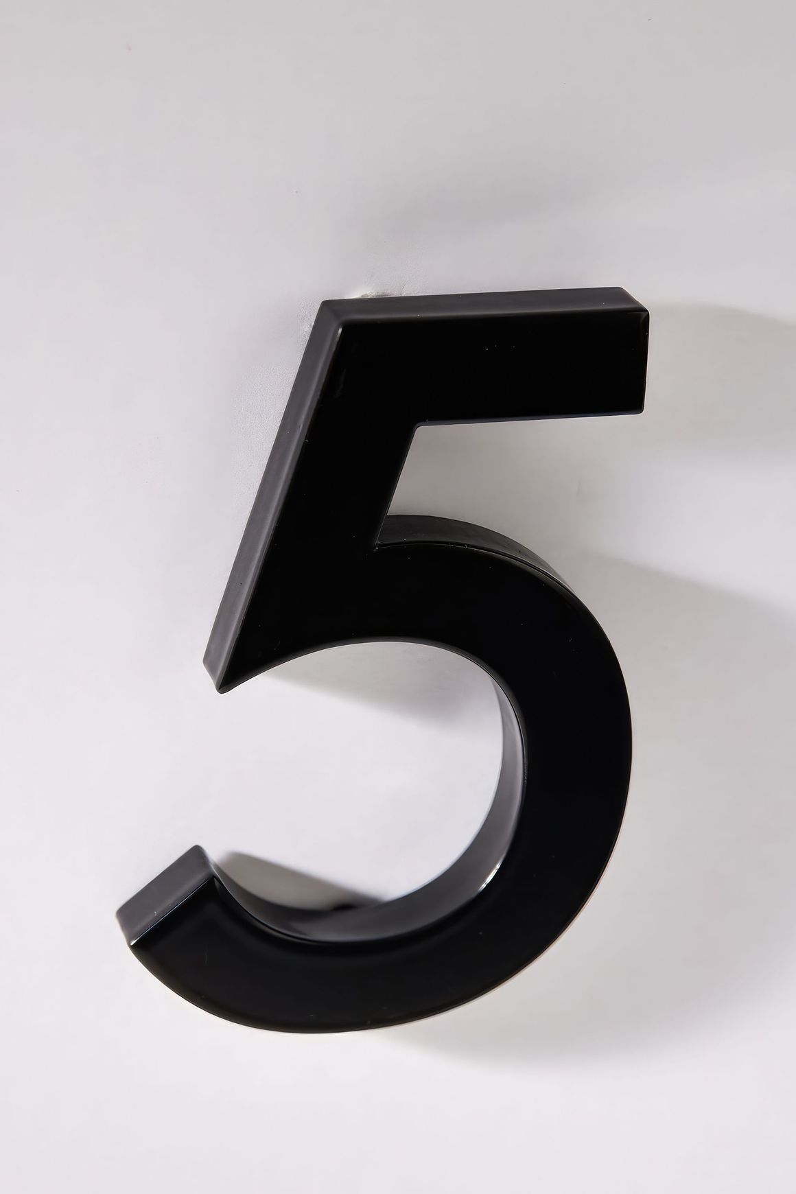 Black Stainless Steel Numbers & Letters