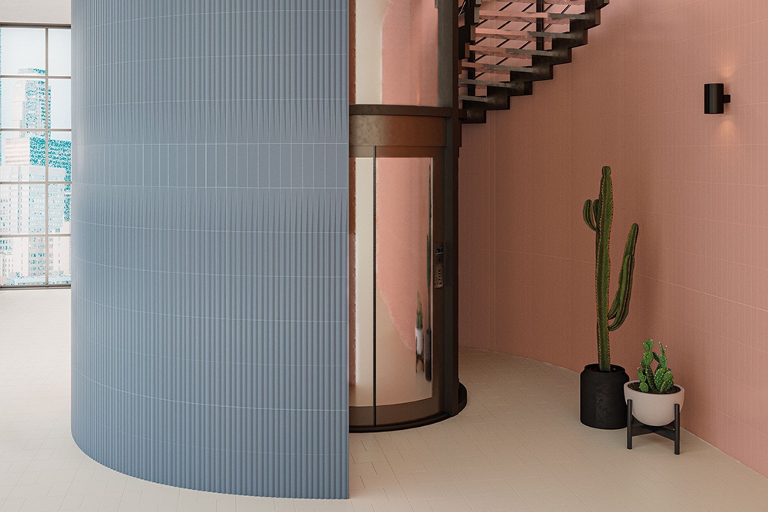 Stripes Wall Tile
