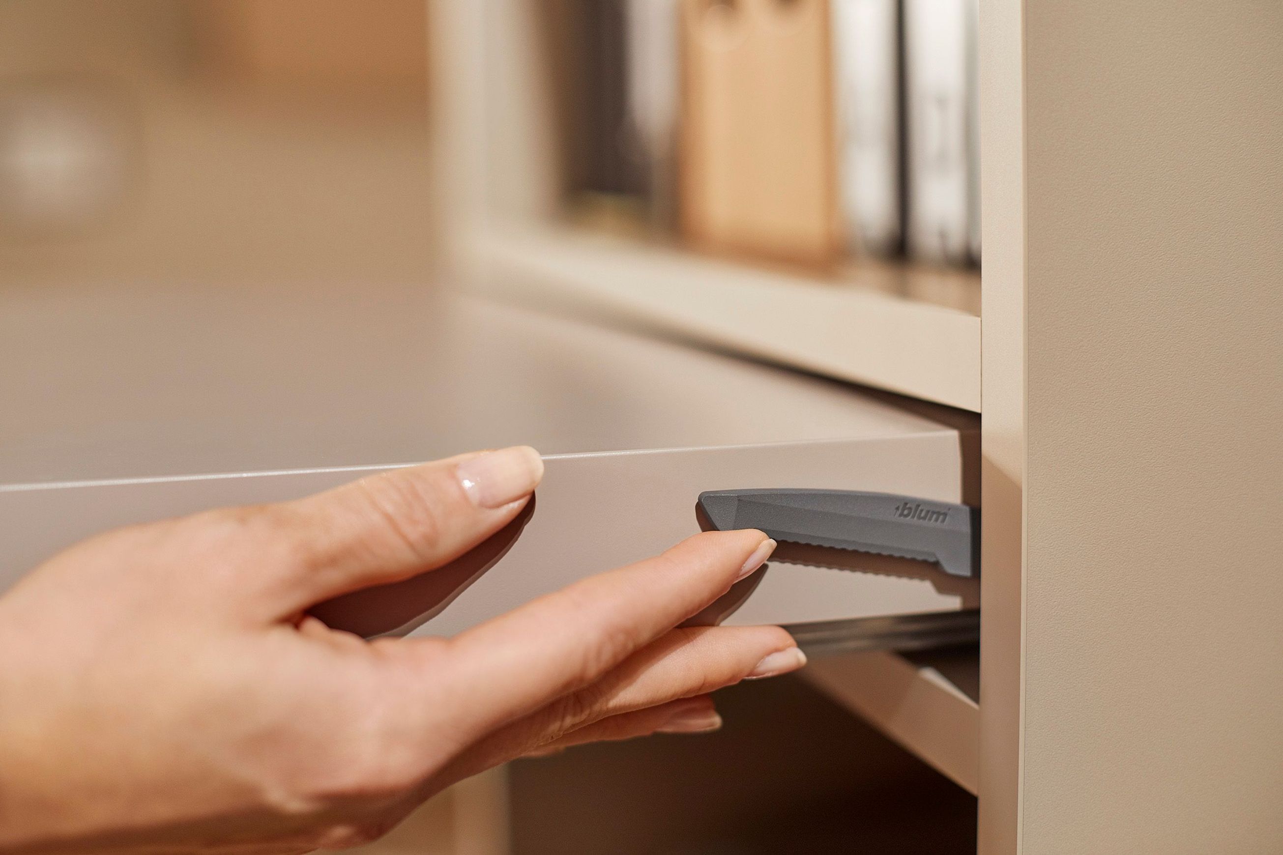 Pull-out Shelf Lock for MOVENTO