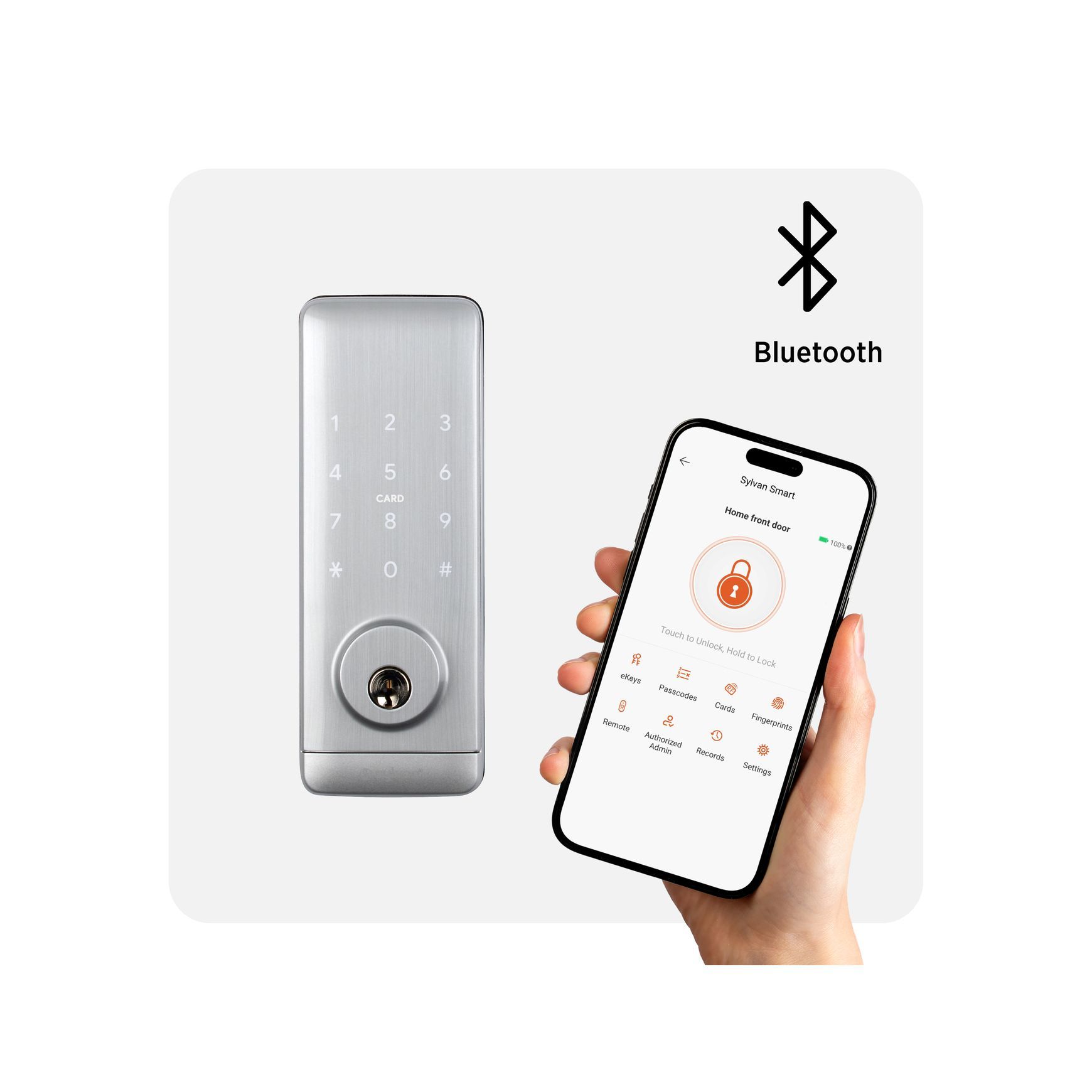 Smart Entry Electronic Deadbolt SL39E.S