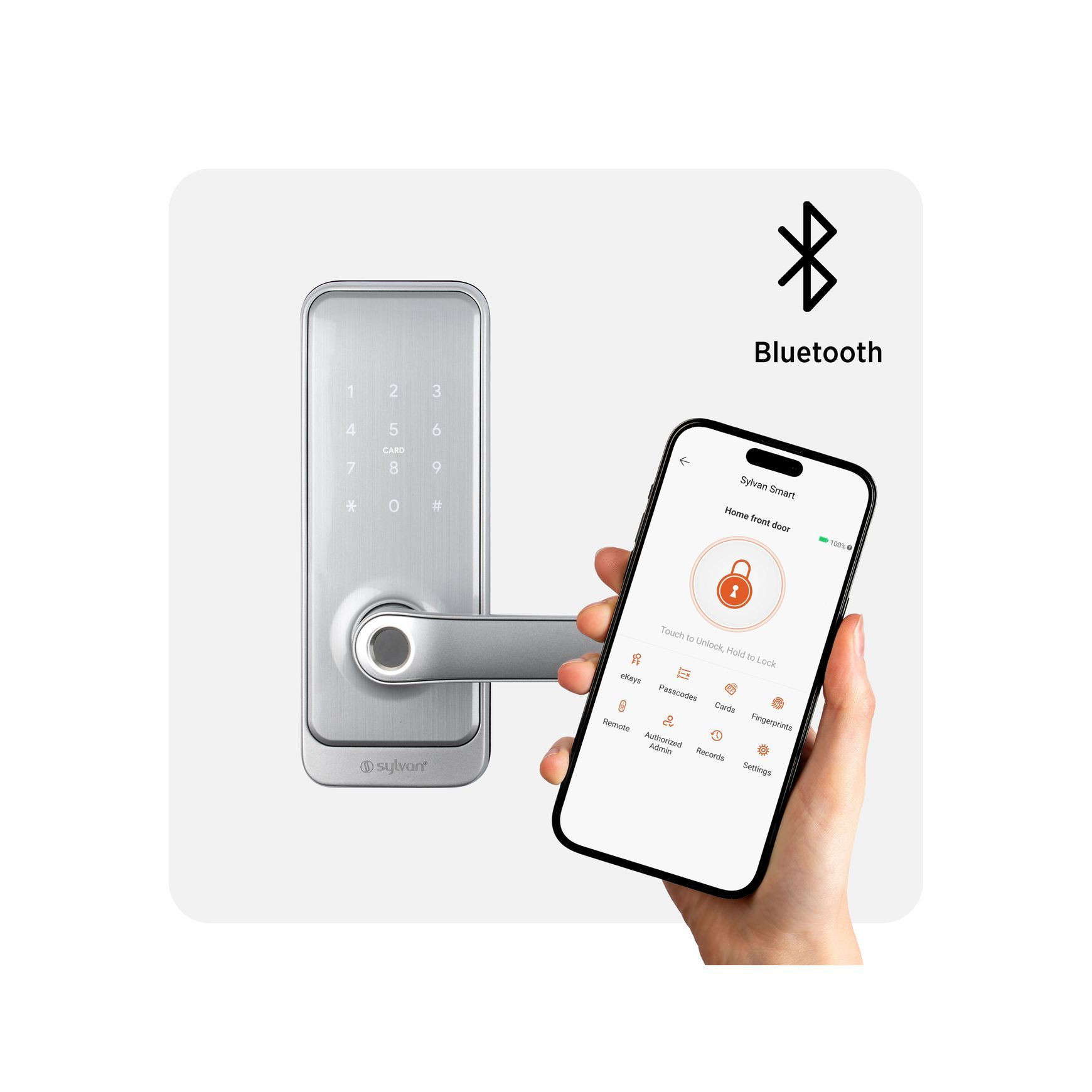 Smart Entry Lever Handle SL40E.S