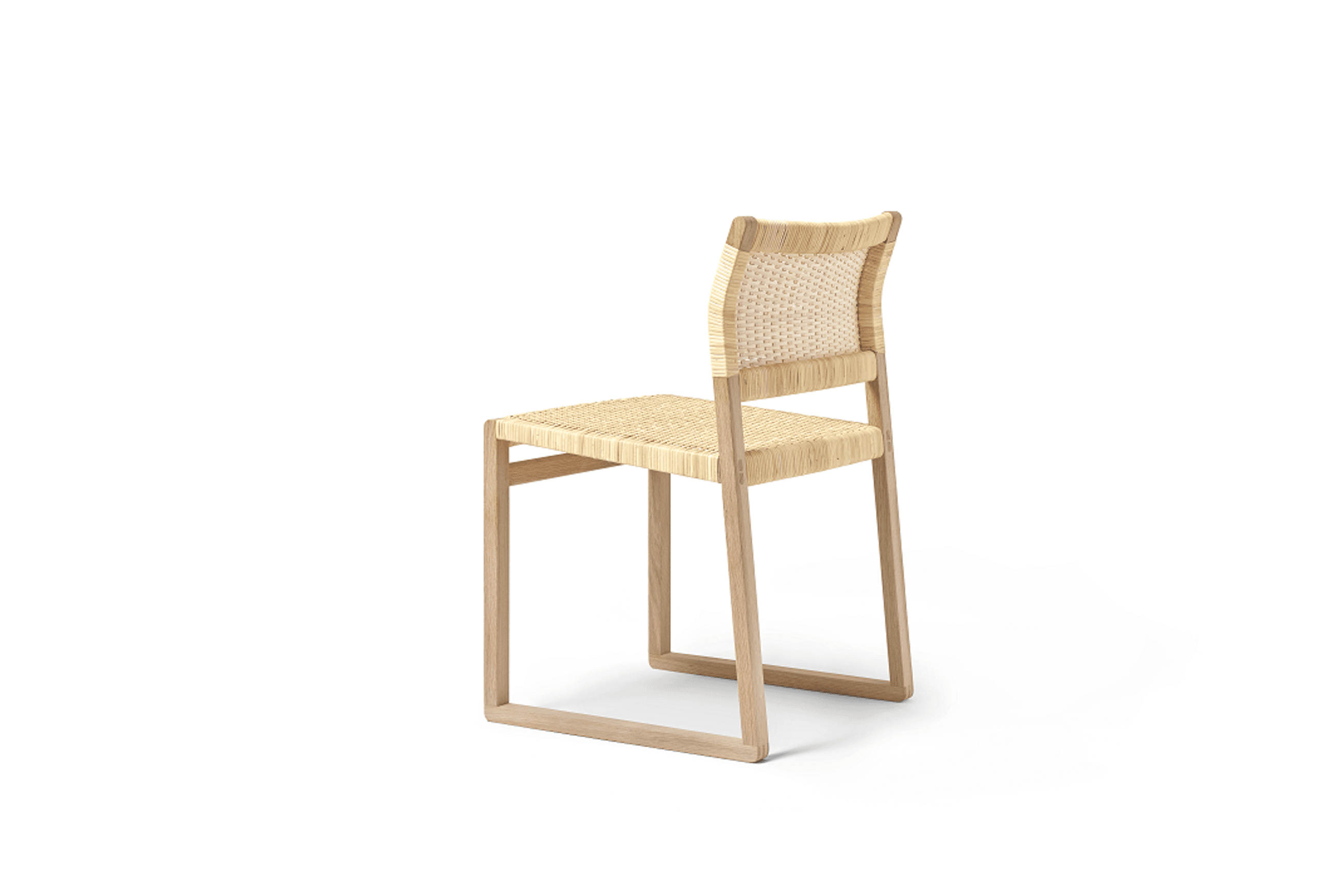 BM61 Chair Cane Wicker by Fredericia