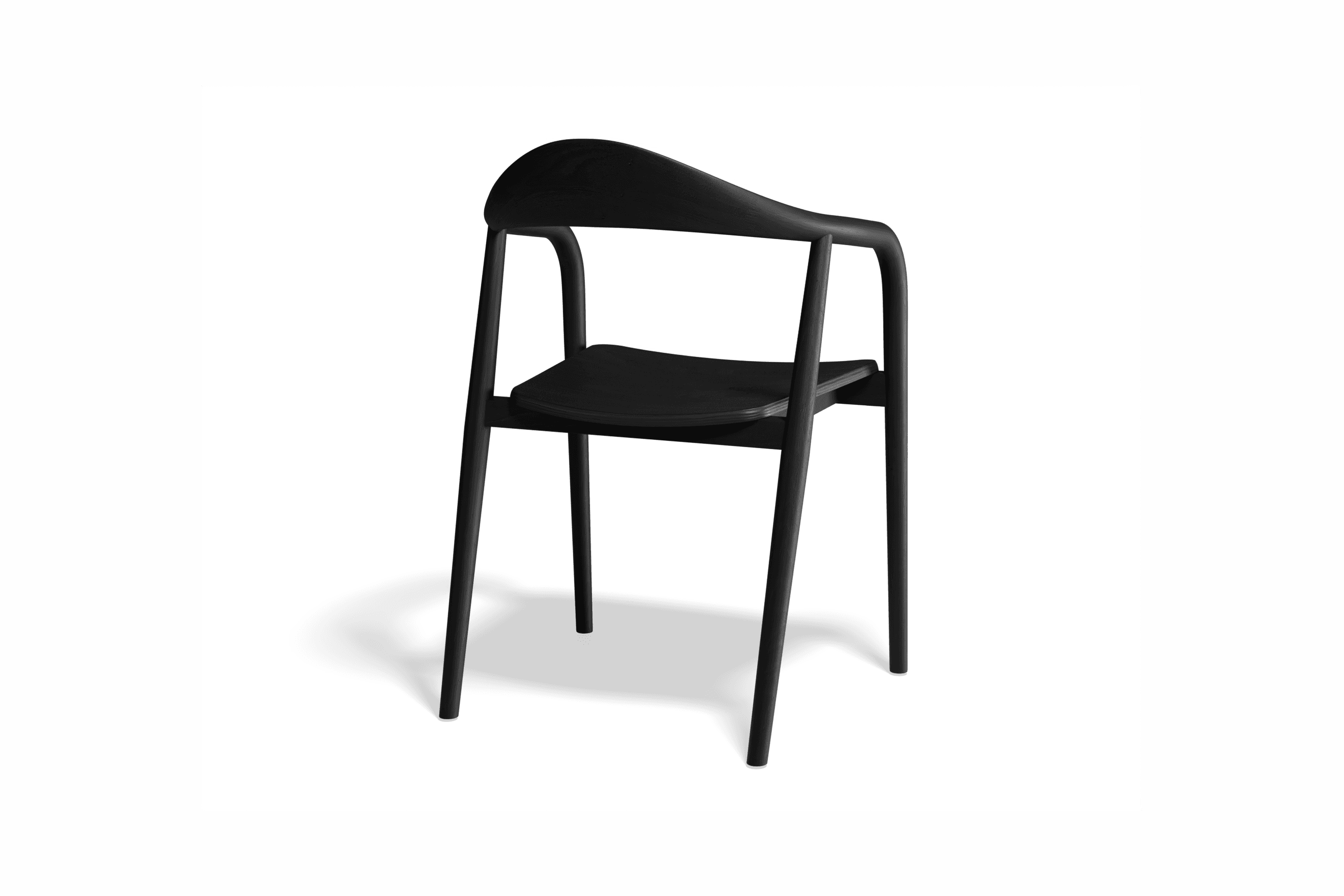 Arki Armchair - Black Ash