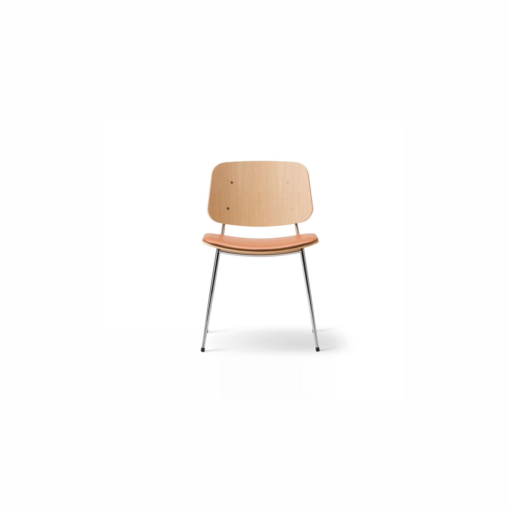 Søborg Chair Steel Frame Seat Upholstery by Fredericia