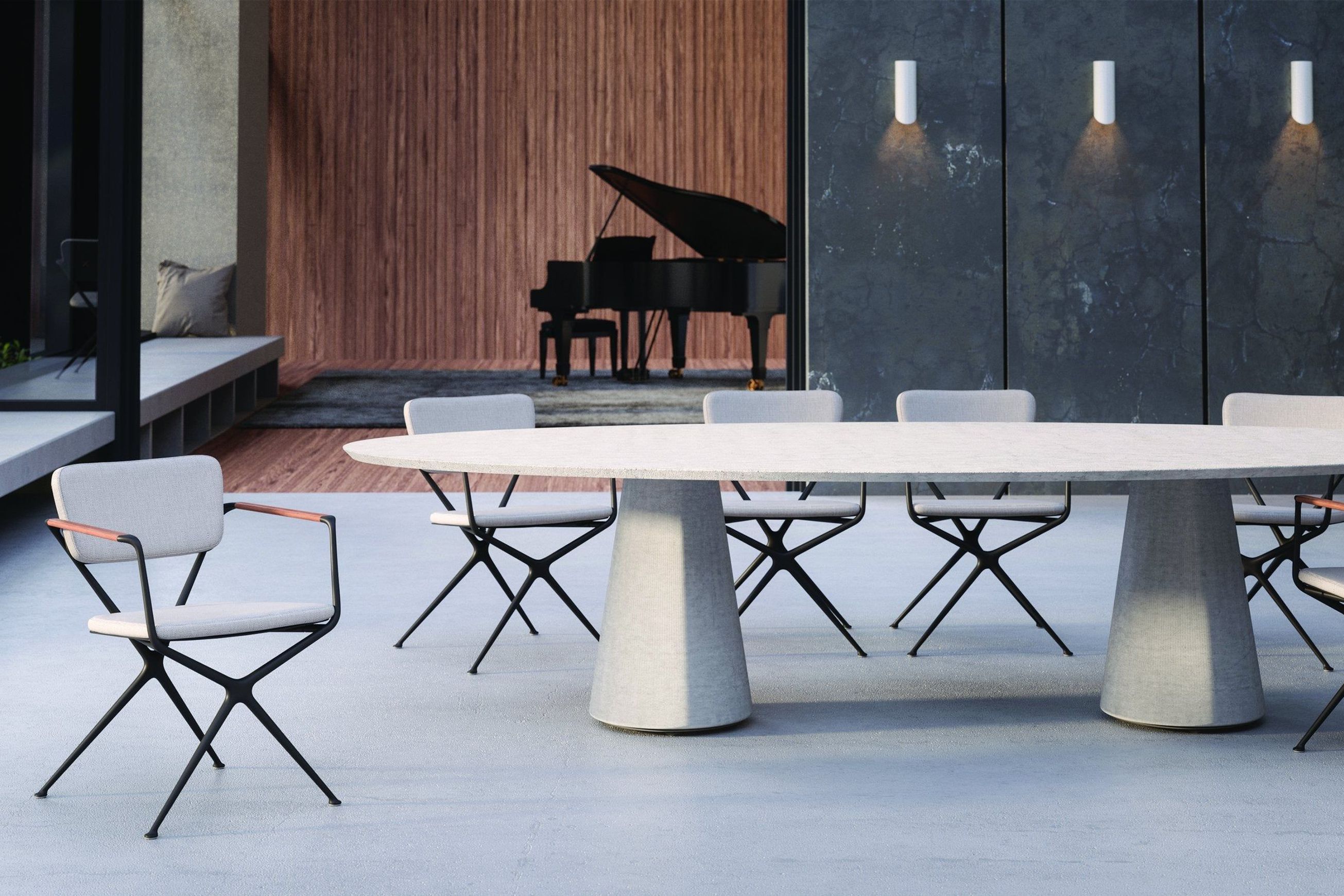 Conix Oval Dining