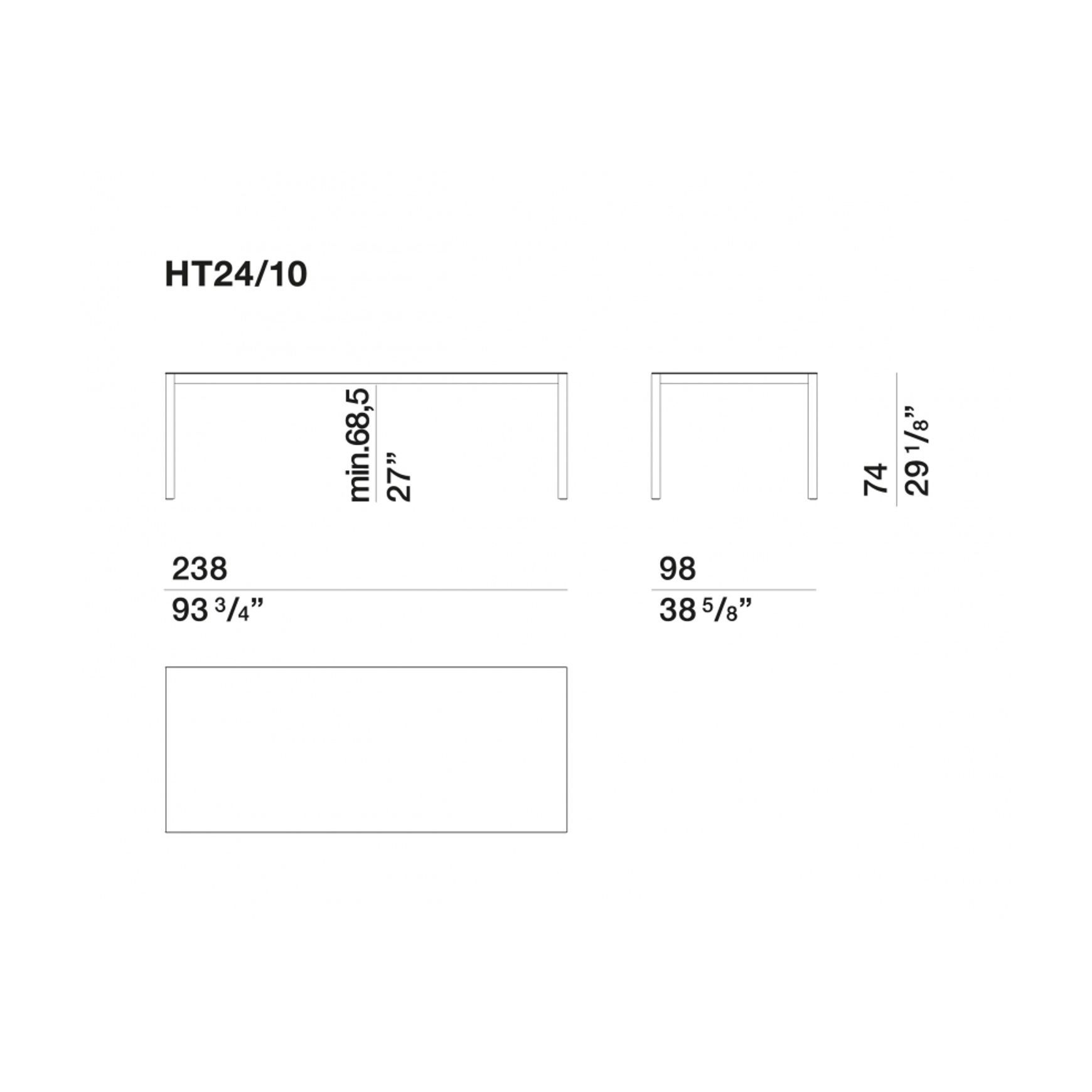 Half A Square Dining Table by Molteni&C