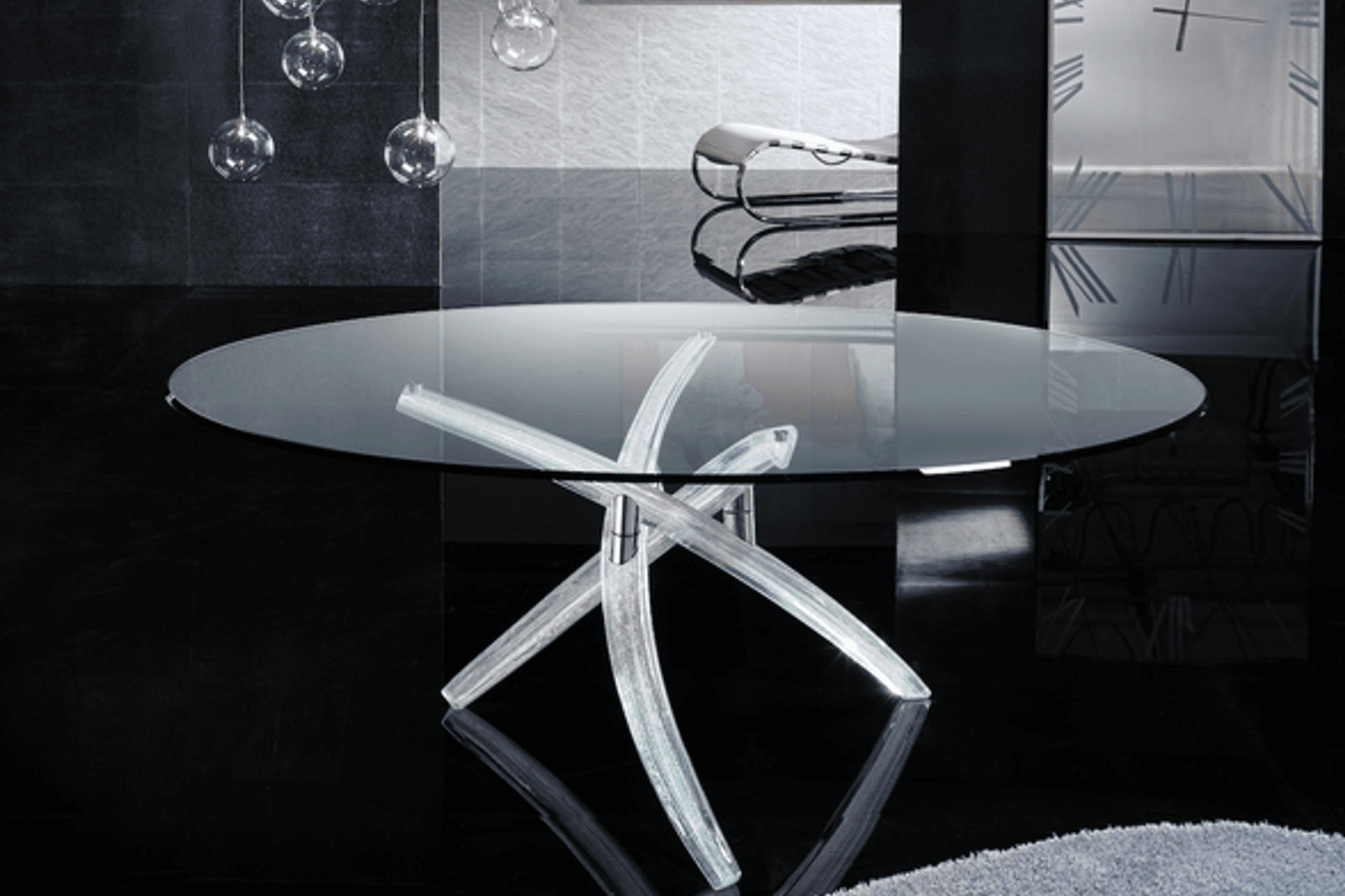 Fili d'erba 72 Dining Table