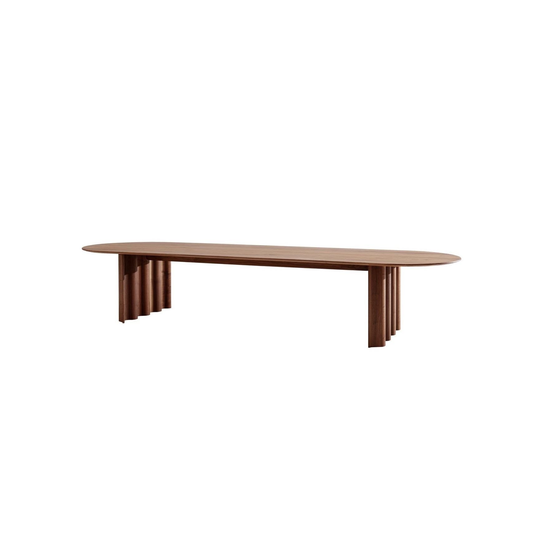 Curtain dining table