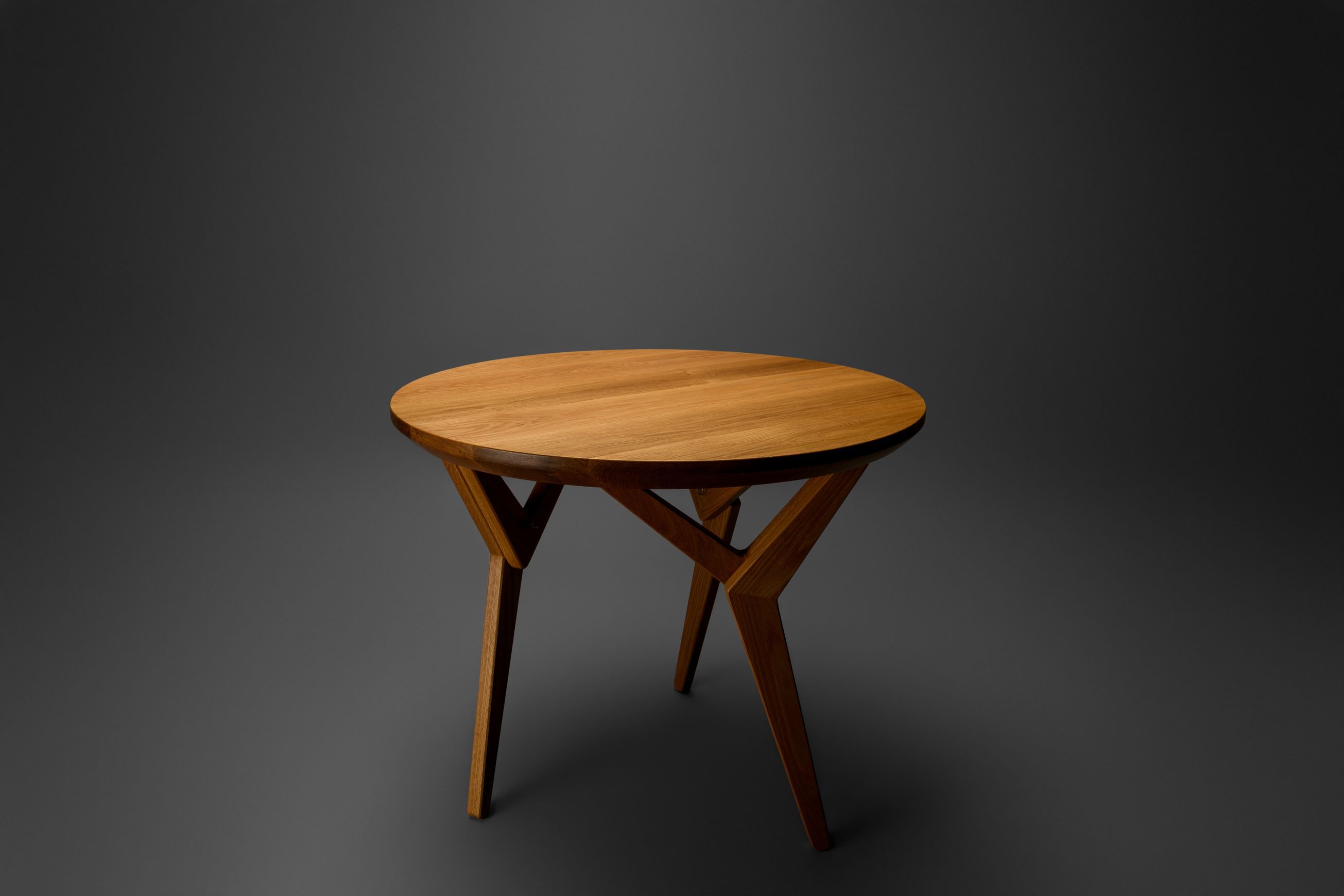 The Oak Fold Table — Solid Oak