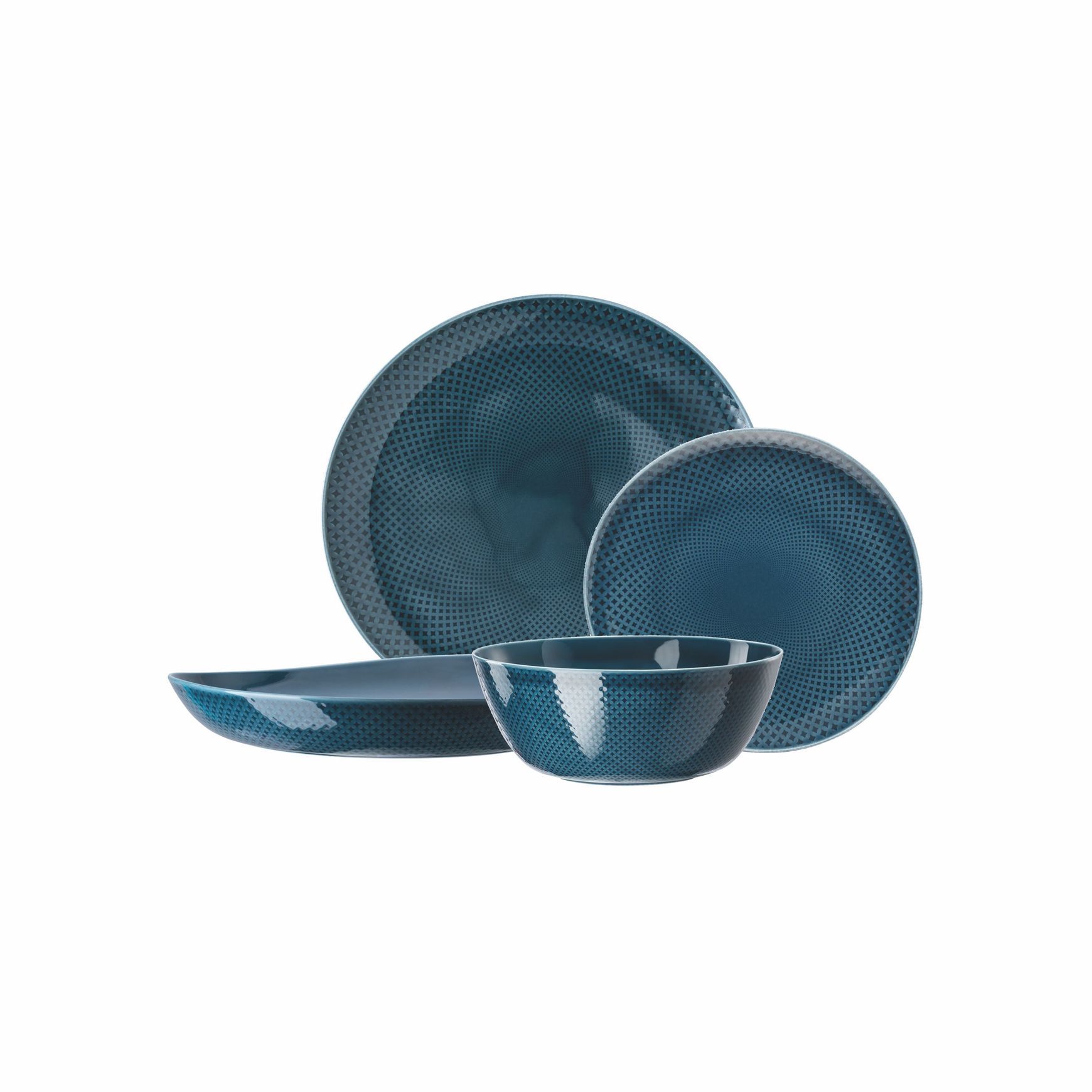 Junto Ocean Blue Dinnerware