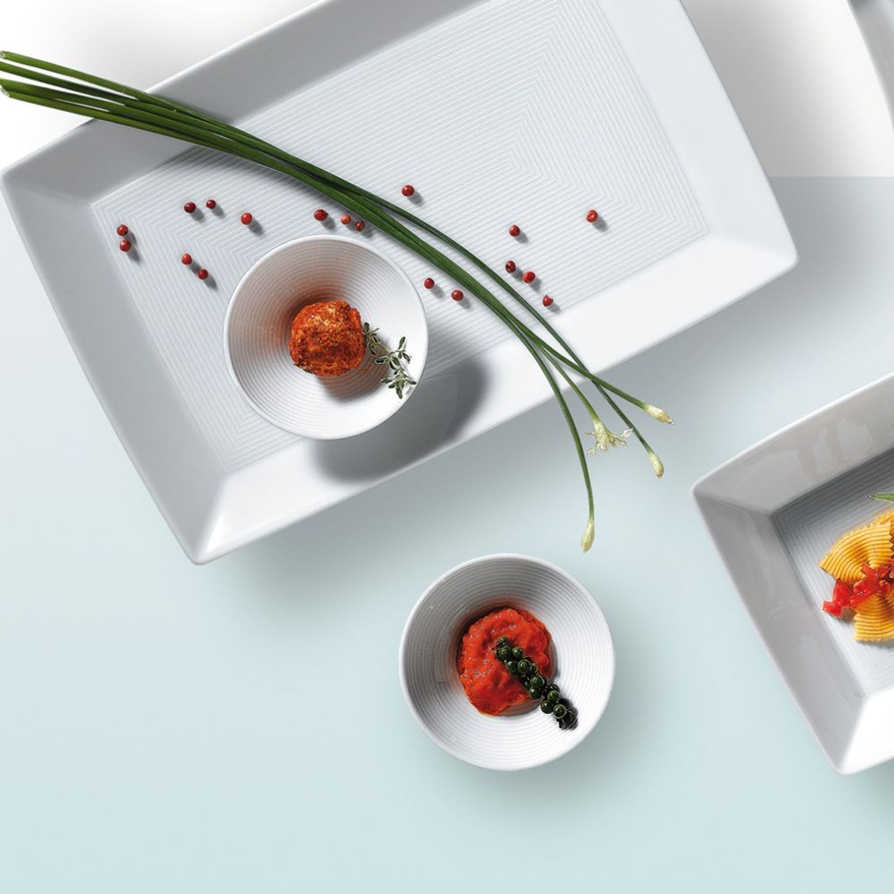 Loft White Dinnerware