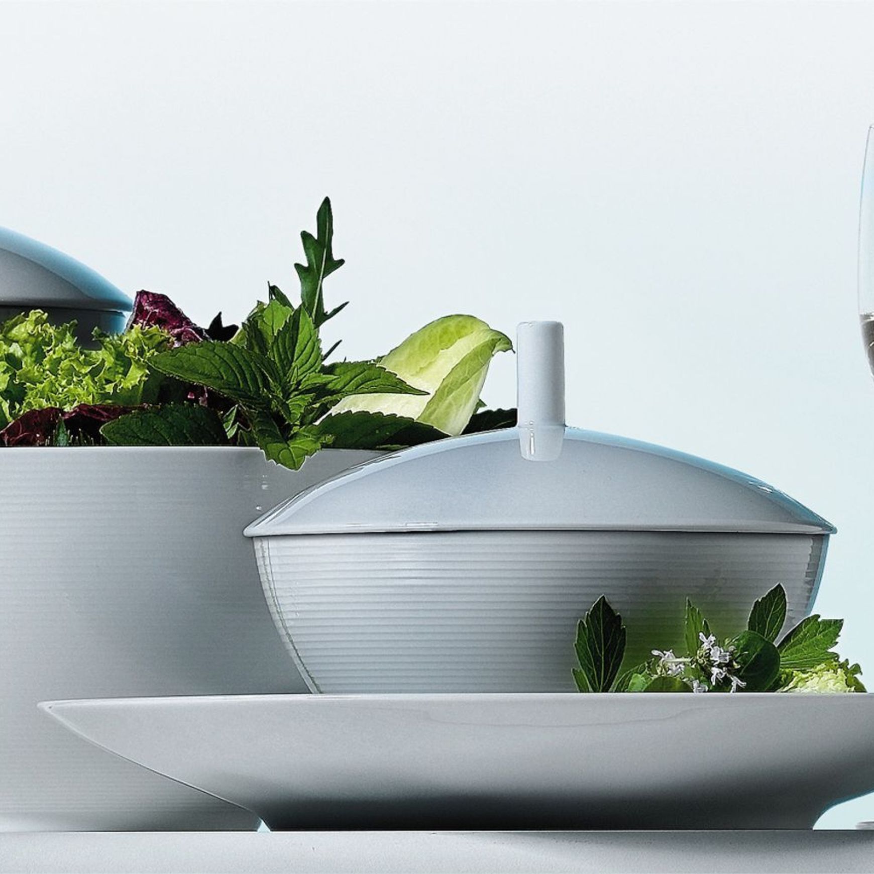 Loft White Dinnerware