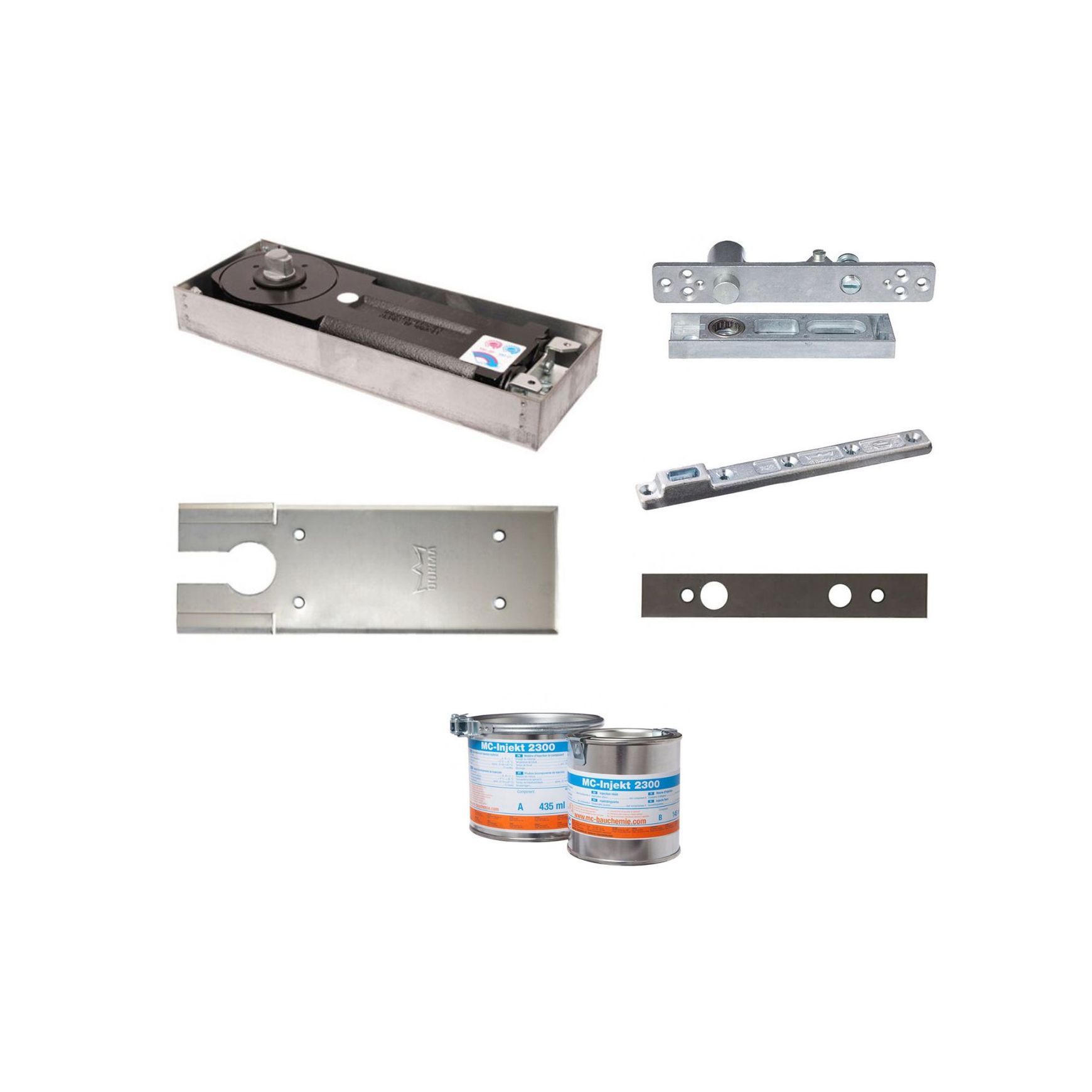 Dorma BTS84 Floor Spring for Timber and Aluminium Doors