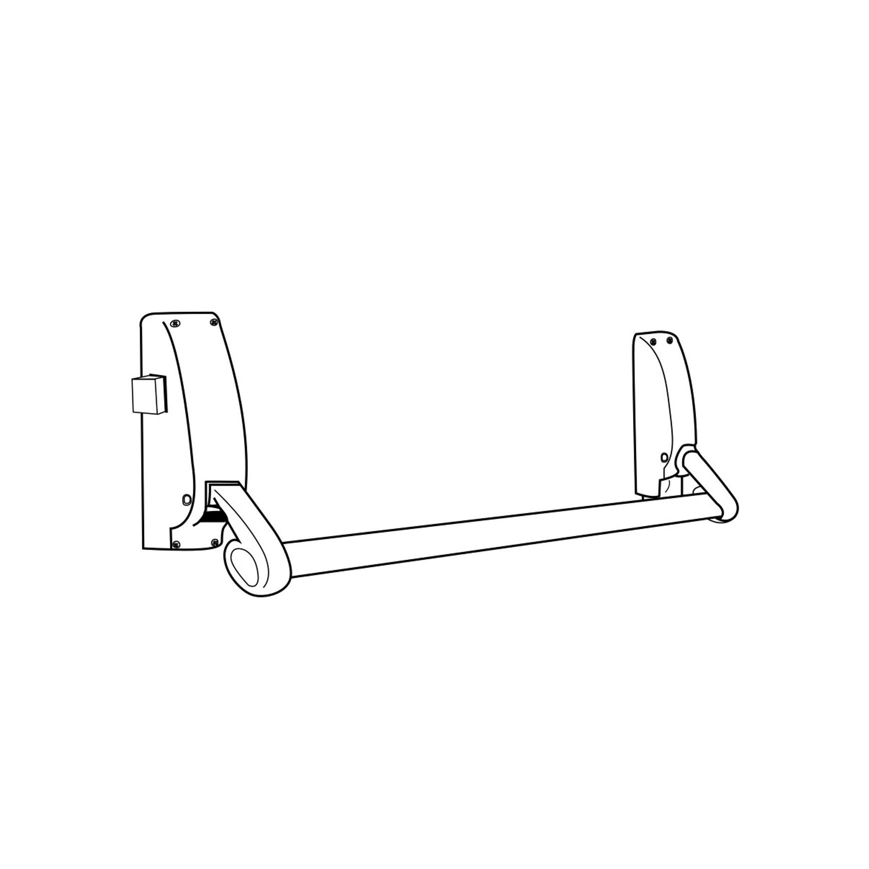 Briton Door Lock Pack Panic Latch Knob LPED009