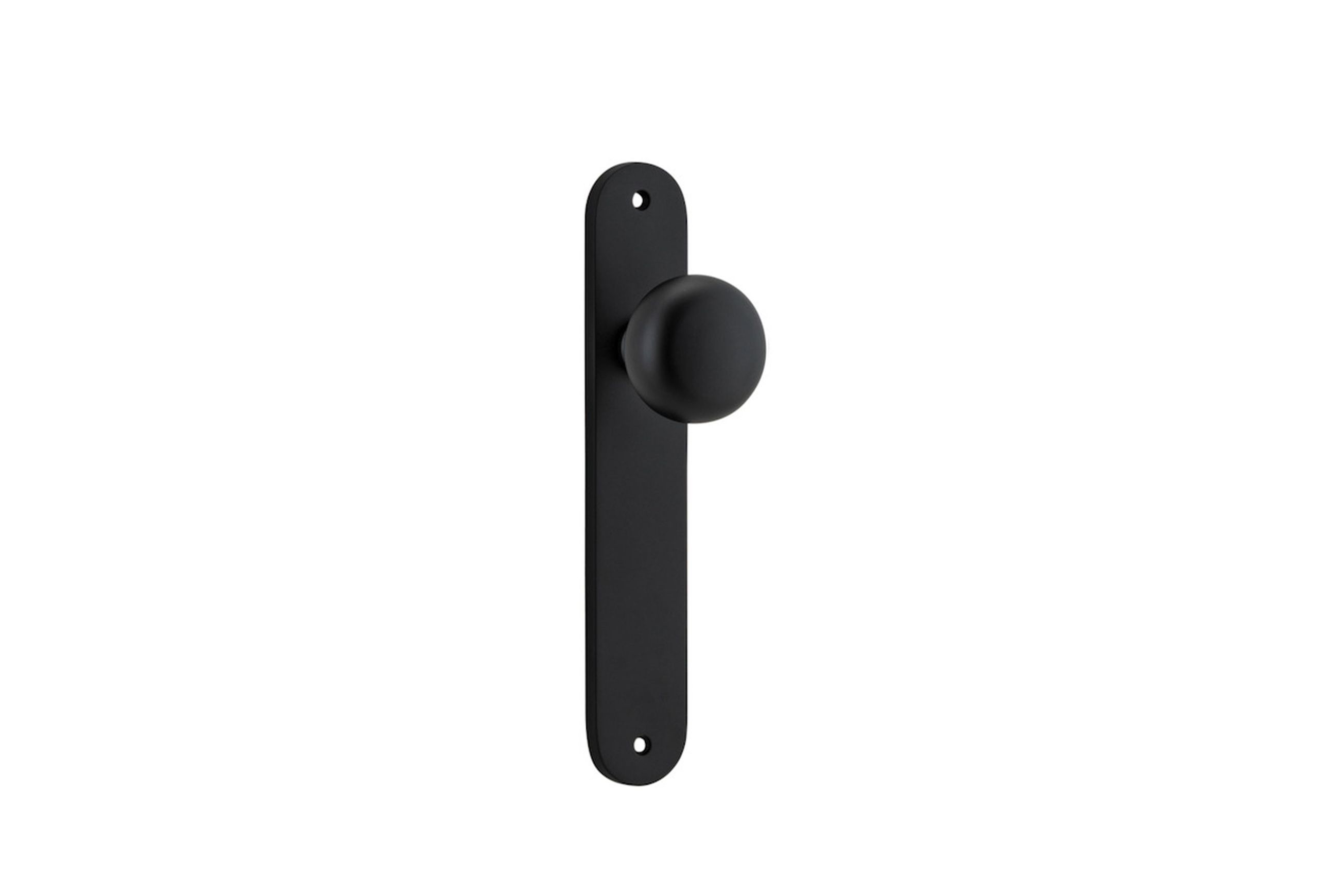 Cambridge Door Knob Oval Backplate