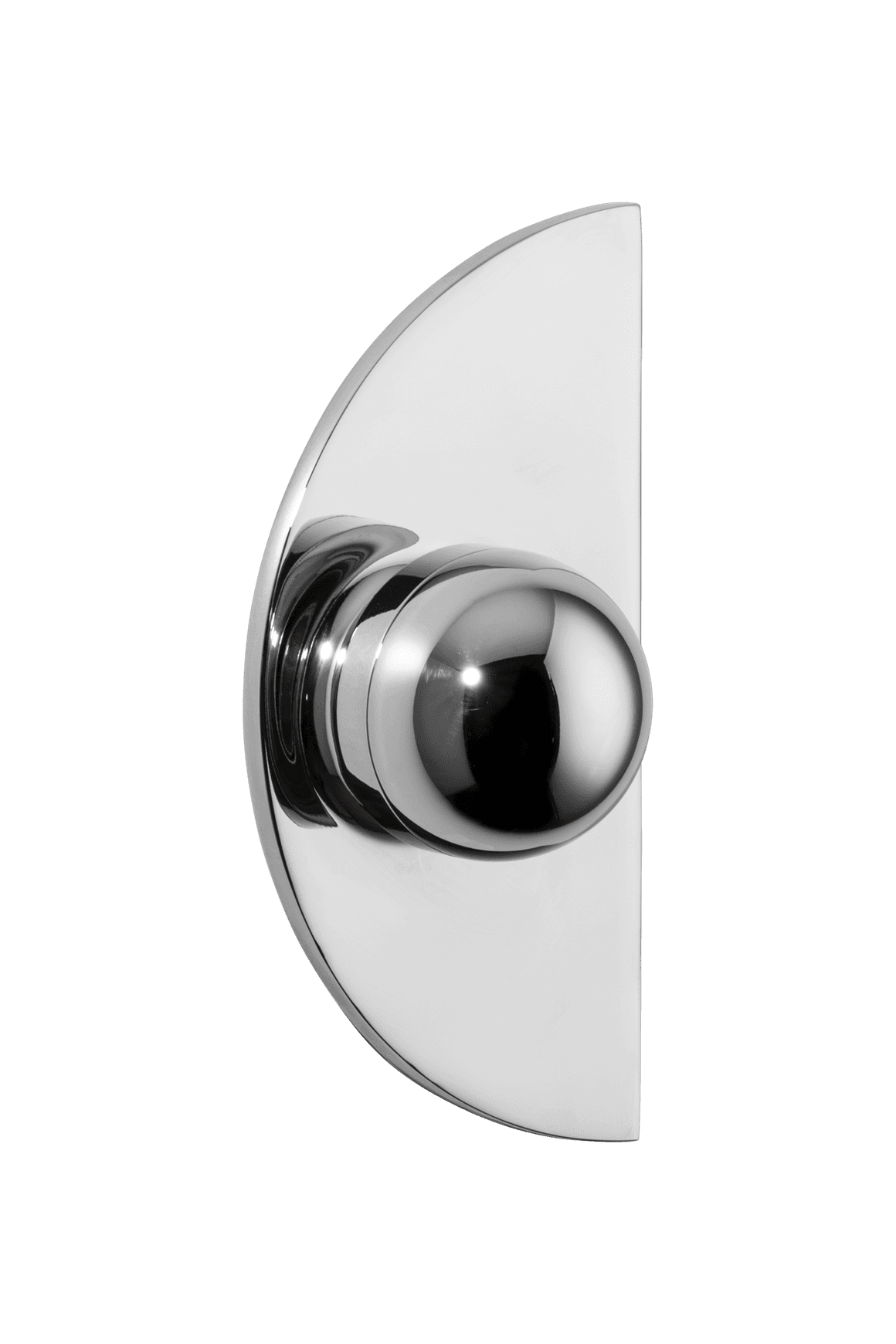 H03 Knob on Backplate Half Moon