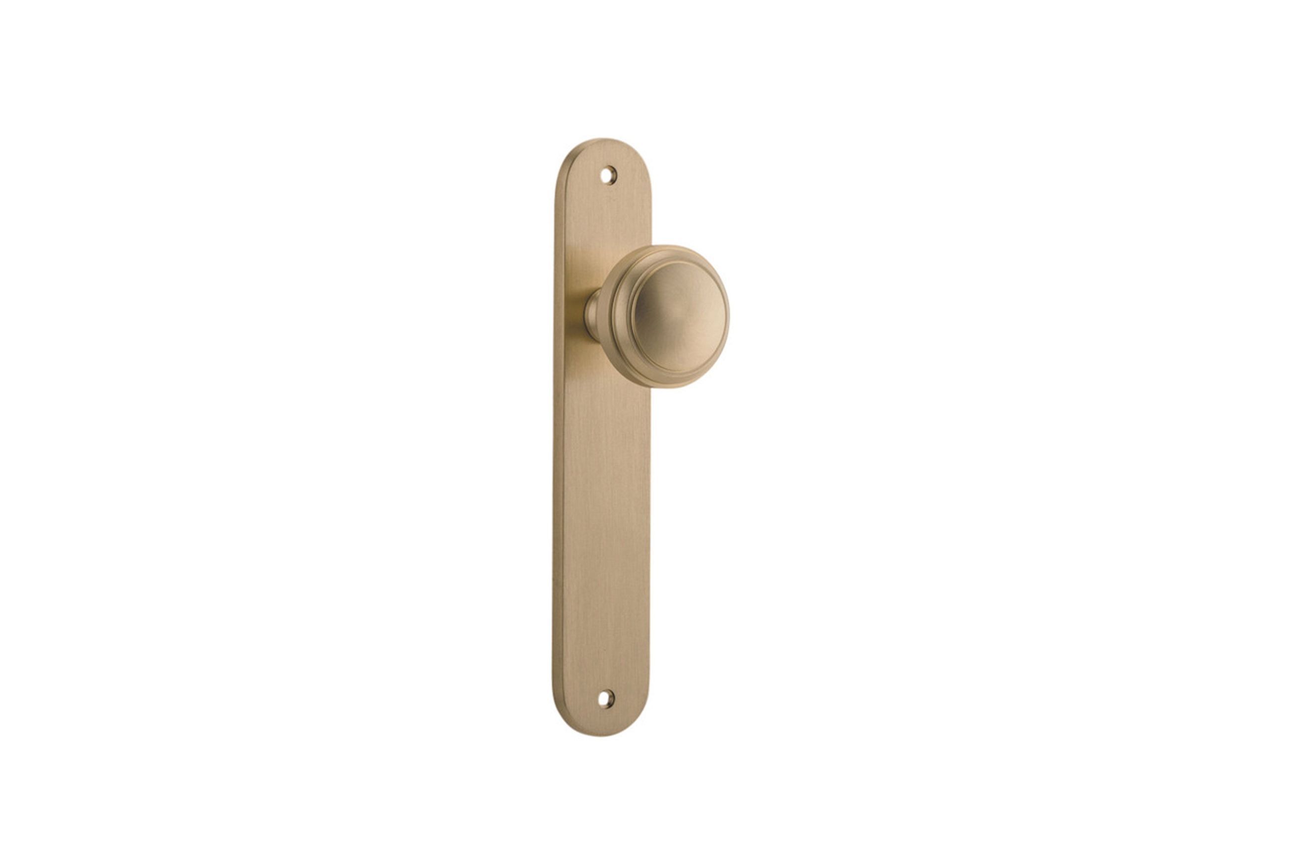 Paddington Door Knob Oval Backplate