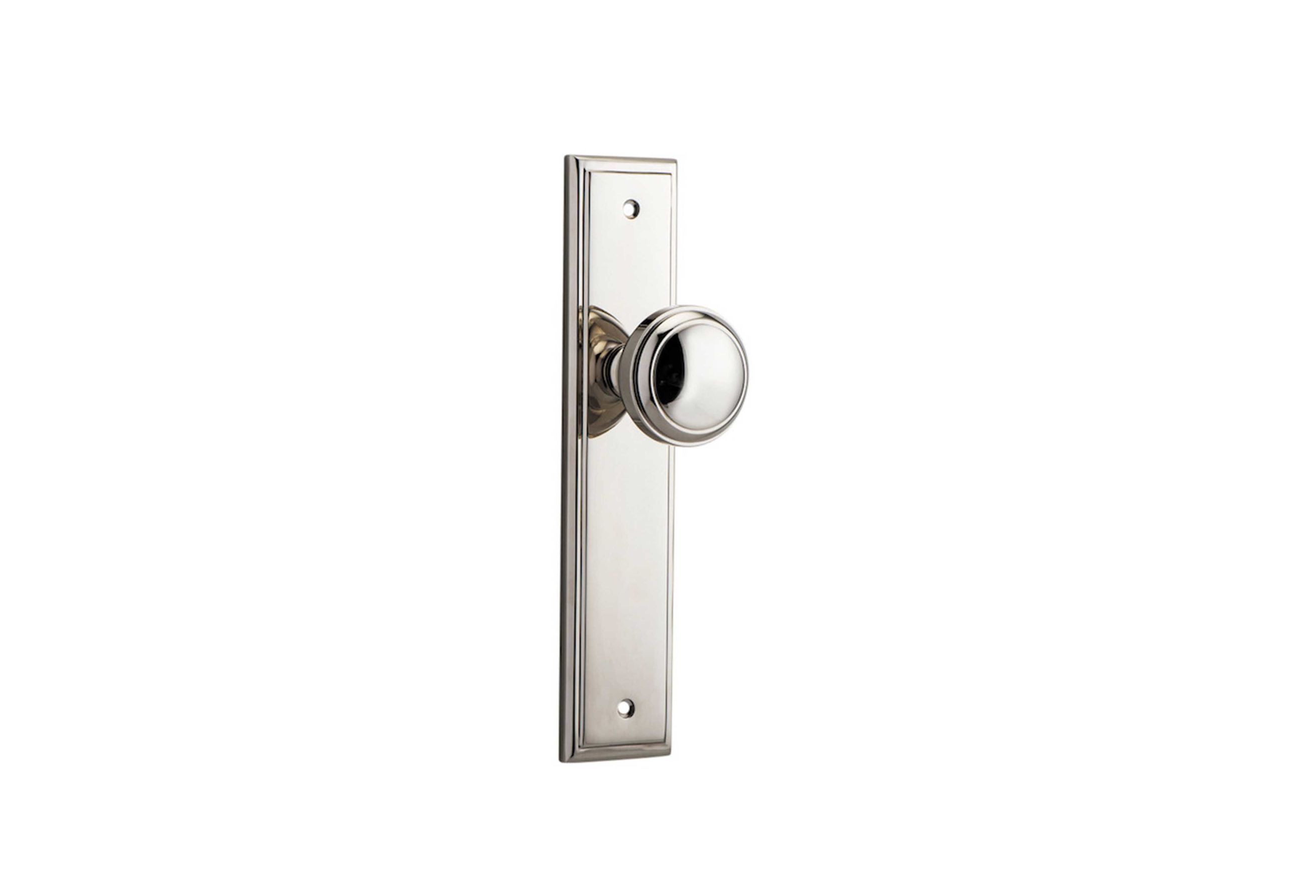 Paddington Door Knob Stepped Backplate